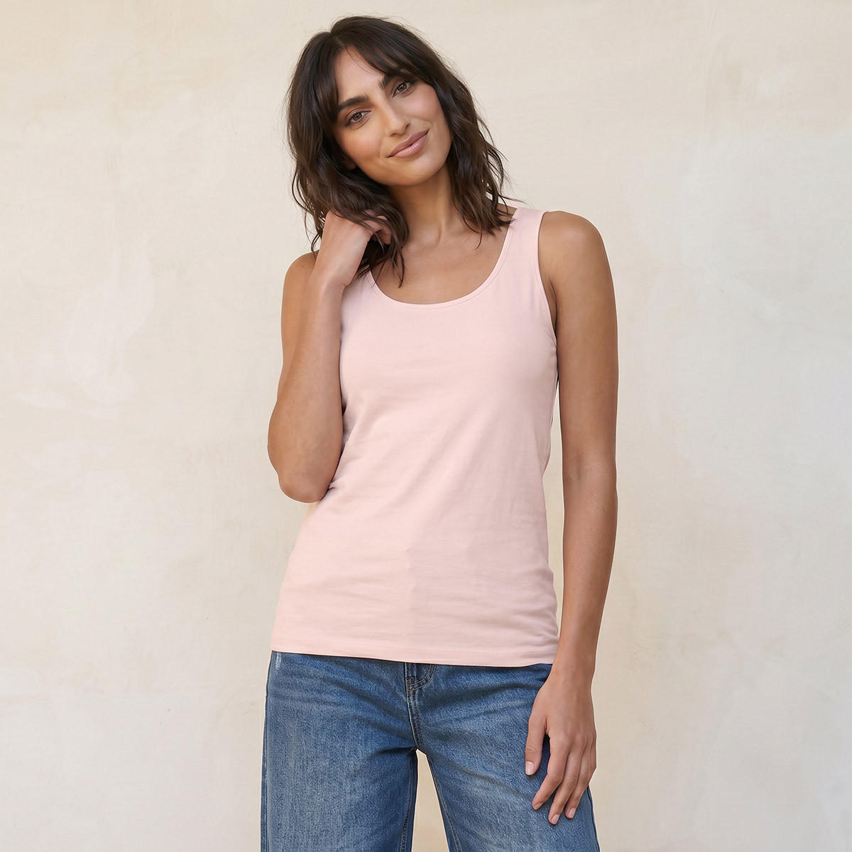 Splash Basic Tank Top with Scoop Neck-women-clothing-tshirts-image-5