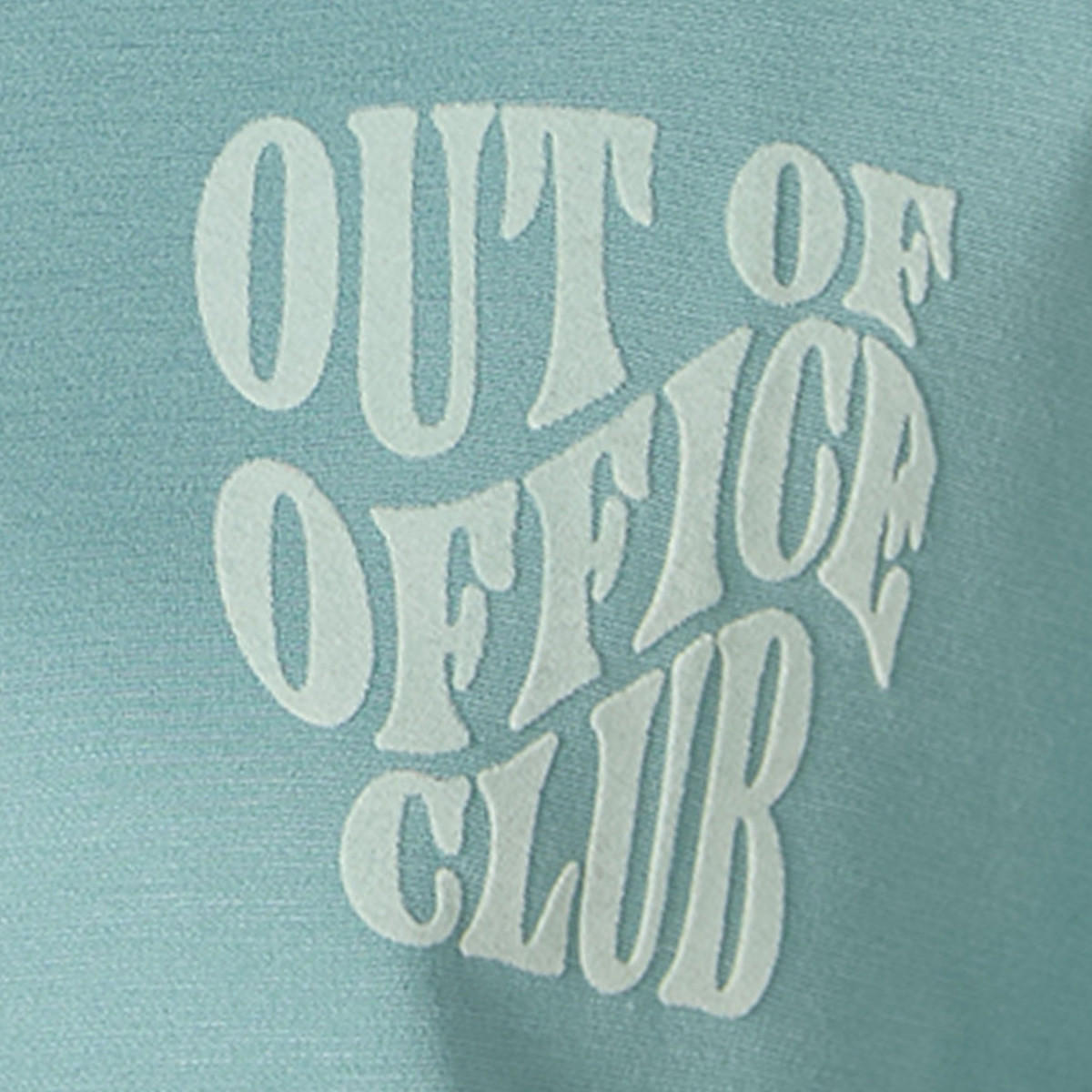 تيشيرت بوكسي بطبعات شعار من سبلاش بيسك-women-clothing-tshirts-image-2