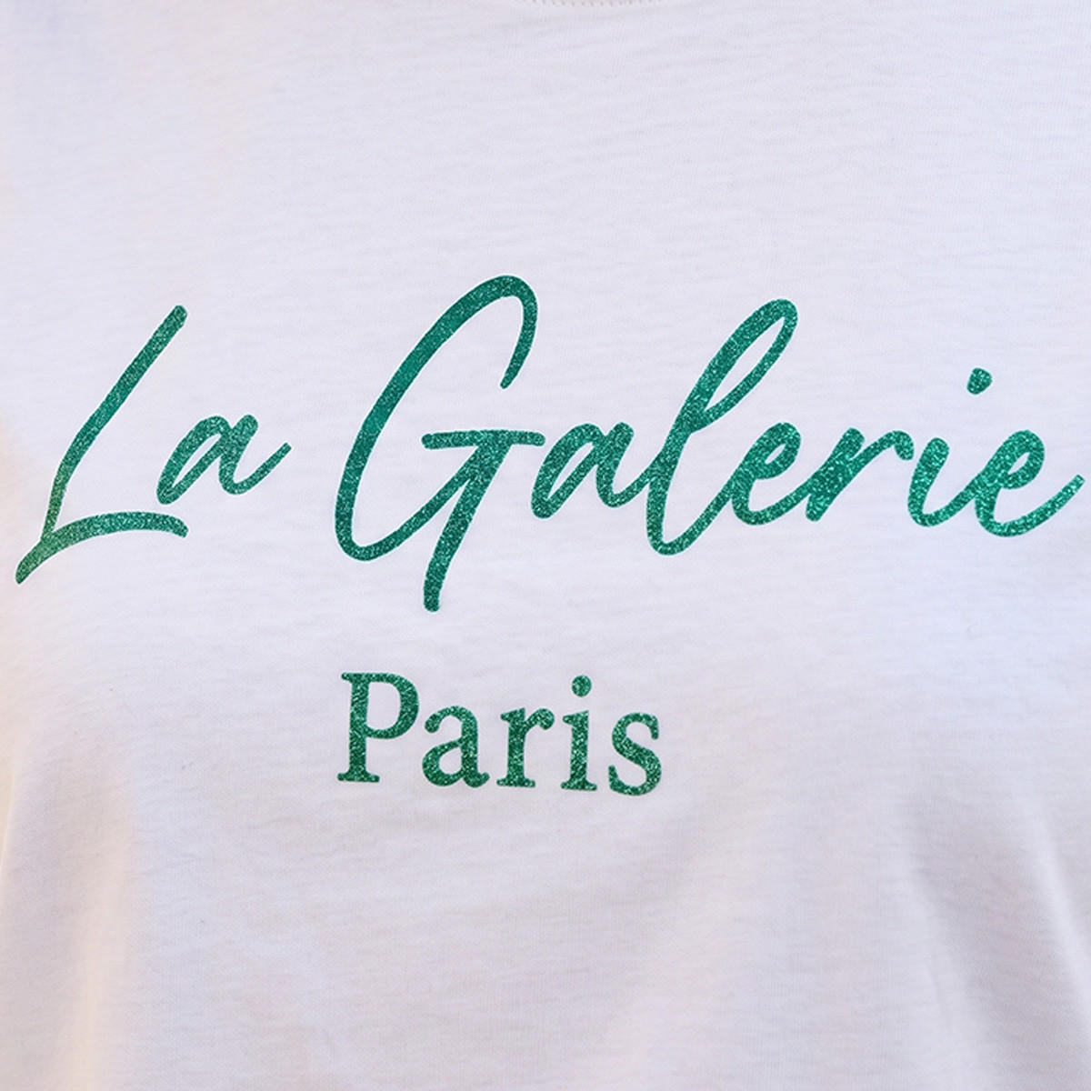 تيشيرت قطن بطبعات شعار من سبلاش بيزك-women-clothing-tshirts-image-2