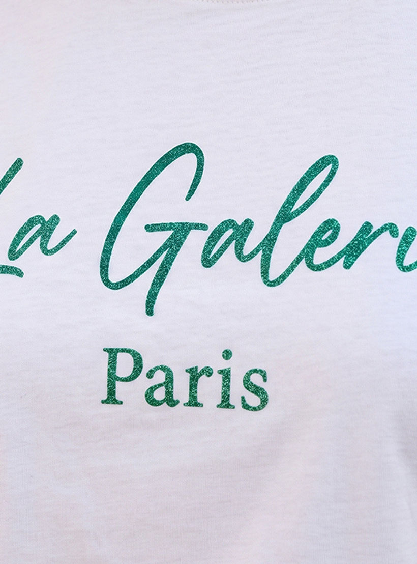 تيشيرت قطن بطبعات شعار من سبلاش بيزك-women-clothing-tshirts-image-2