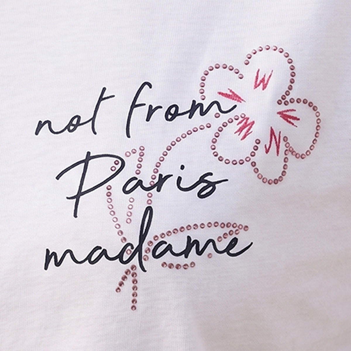 تيشيرت قطن أساسي بطبعة من سبلاش-women-clothing-tshirts-image-2