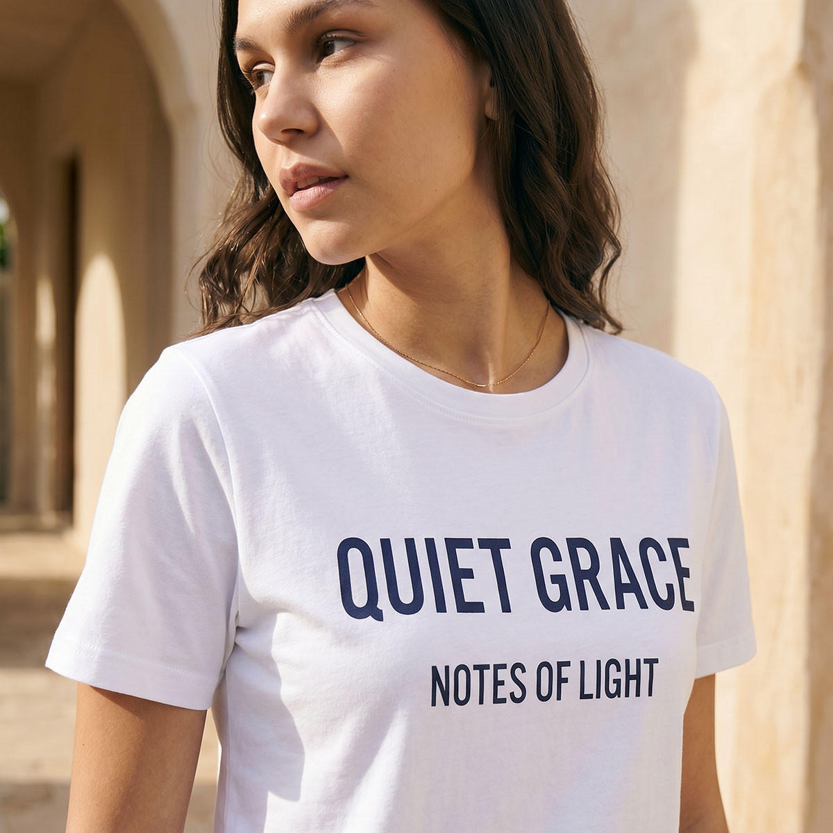 Splash Basic Cotton T-shirt with Slogan Print-women-clothing-tshirts-image-2