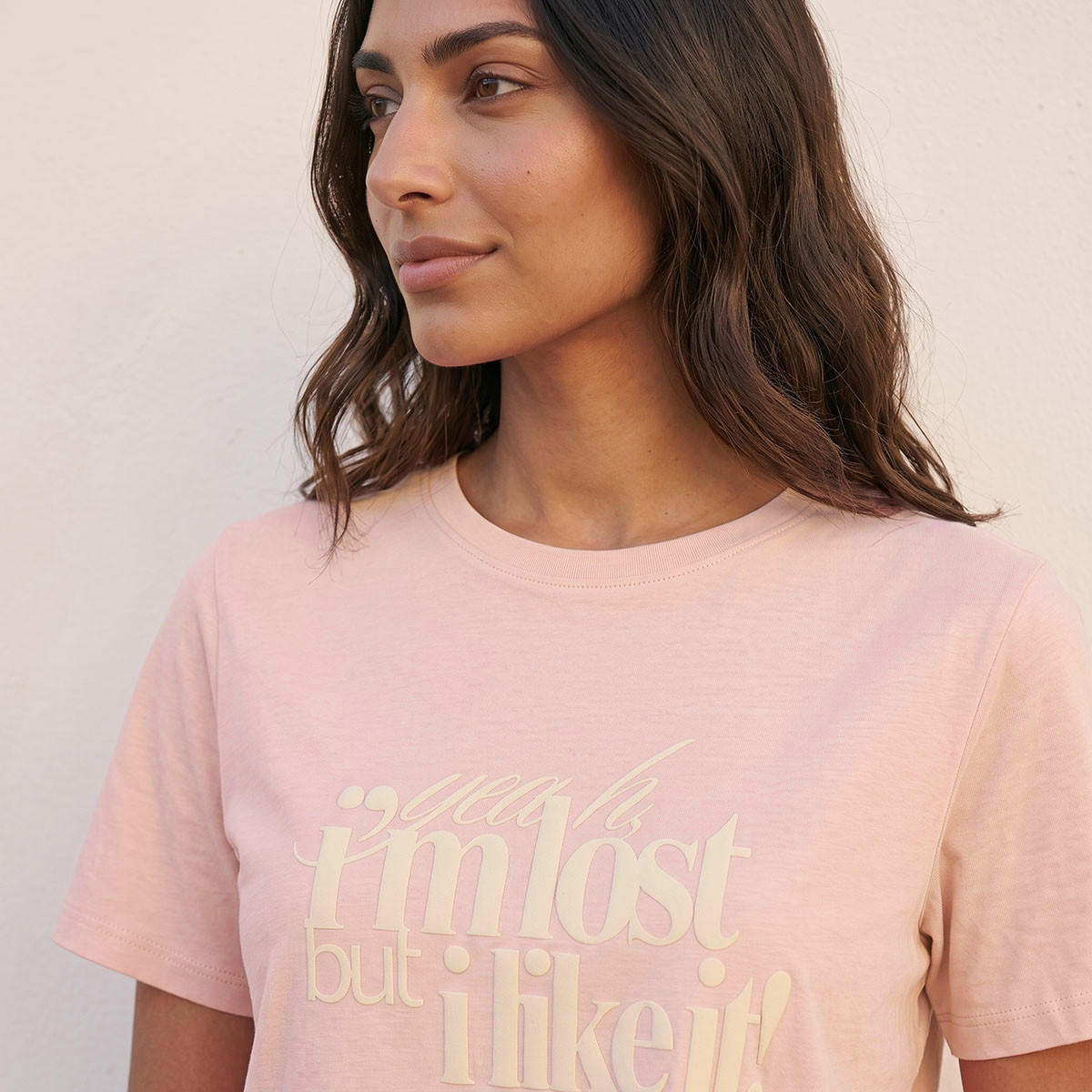 تيشيرت قطن بطبعات شعار من سبلاش بيزيك-women-clothing-tshirts-image-6