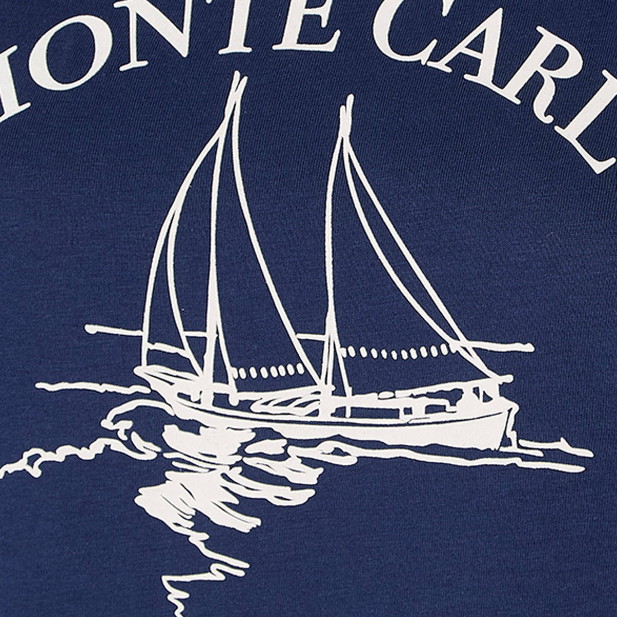 Splash Basics Cotton T-shirt with Monte Carlo Print-women-clothing-tshirts-image-2