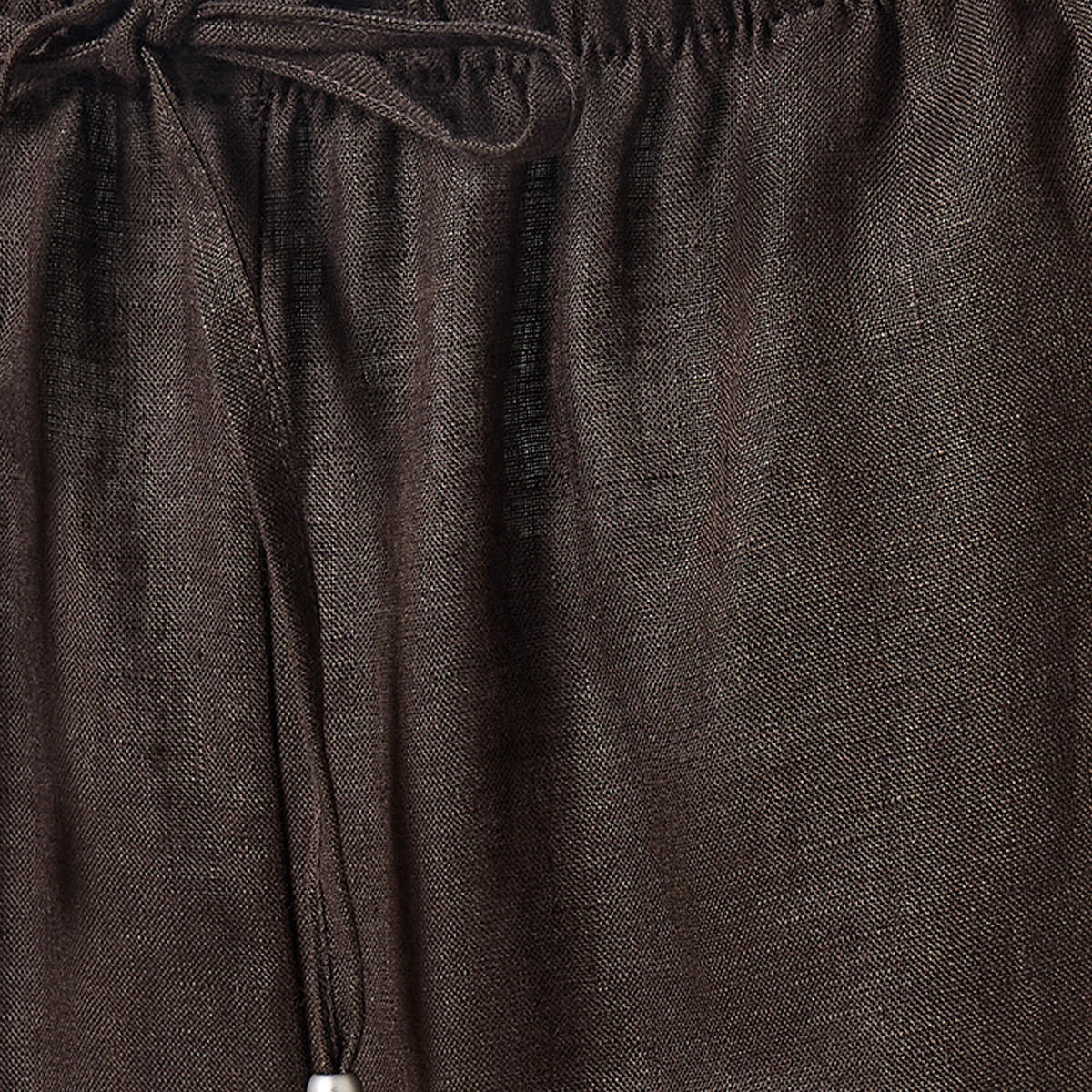 Splash Basic Wide Leg Linen Trousers-women-clothing-trousers-image-2