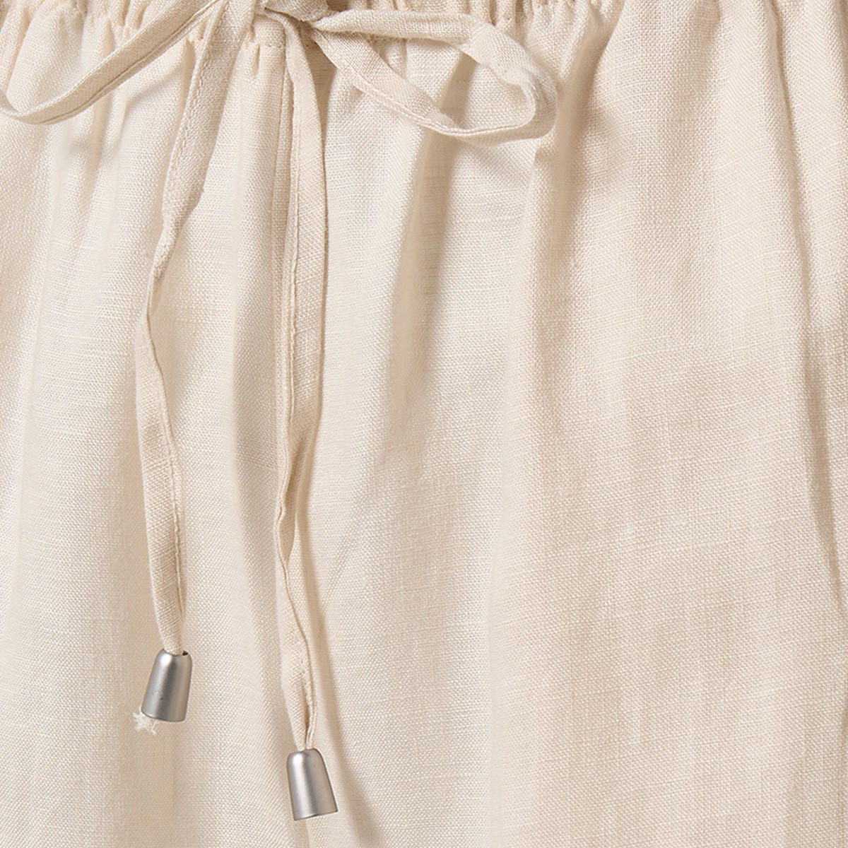 Splash Basic Wide Leg Linen Trousers-women-clothing-trousers-image-2