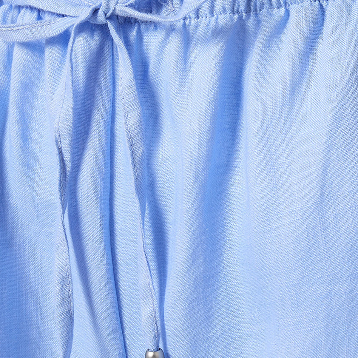 Splash Basic Wide Leg Linen Trousers-women-clothing-trousers-image-2
