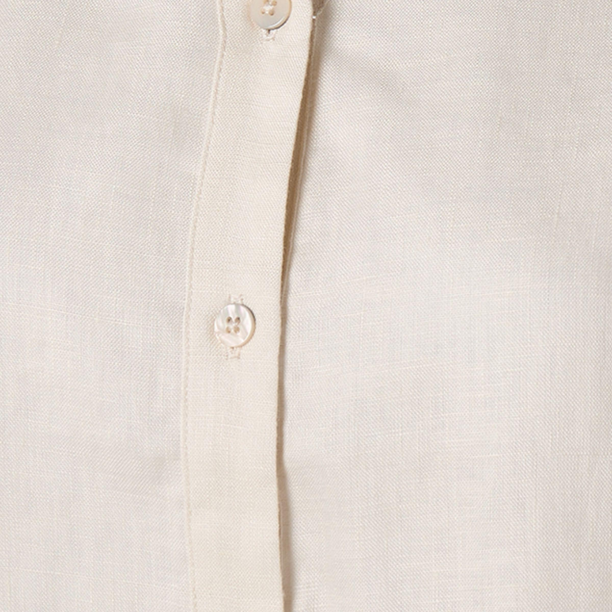Splash Basic Collared Linen Shirt with Tab Sleeves-women-clothing-shirtsandblouses-shirts-image-2