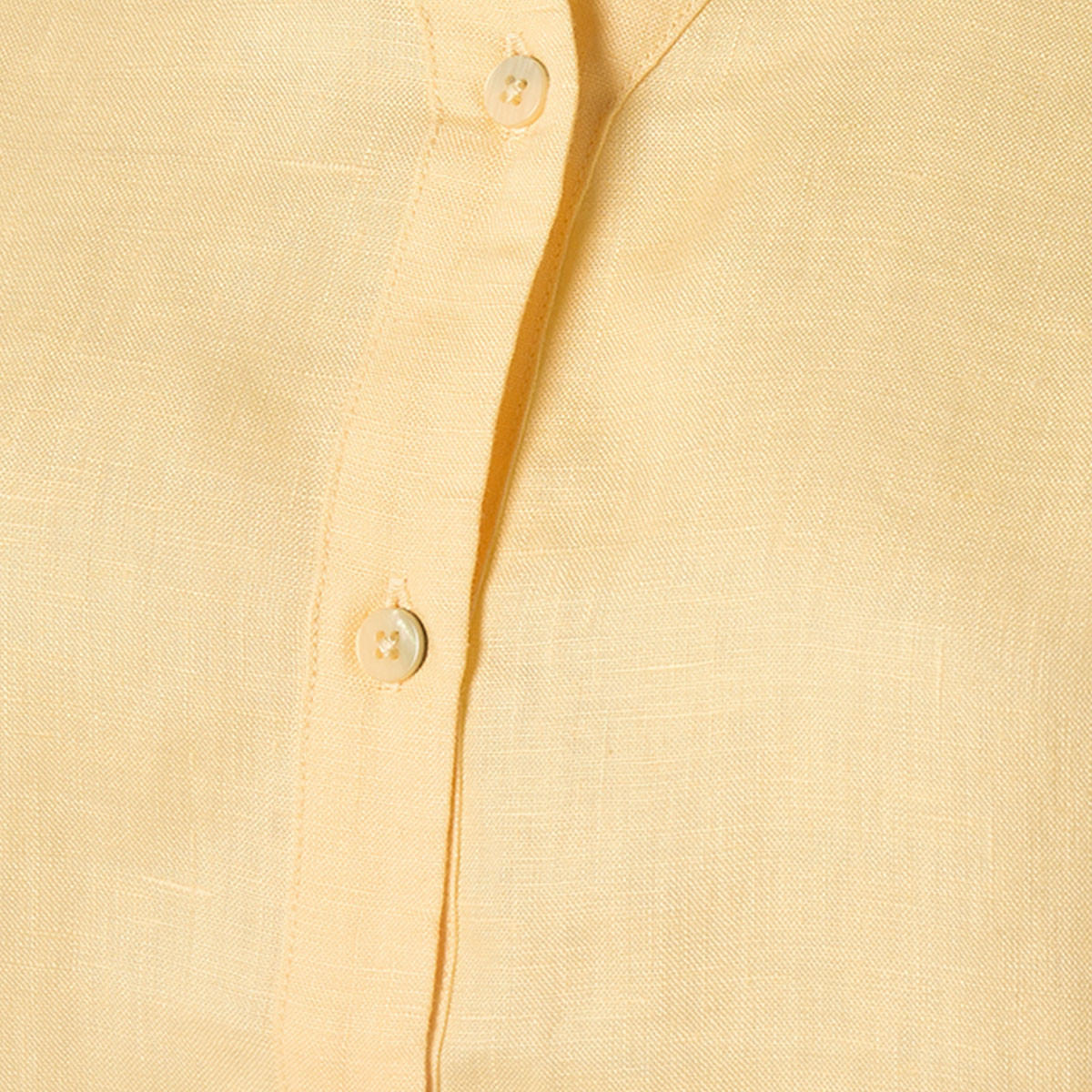 Splash Basic Collared Linen Shirt with Tab Sleeves-women-clothing-shirtsandblouses-shirts-image-2
