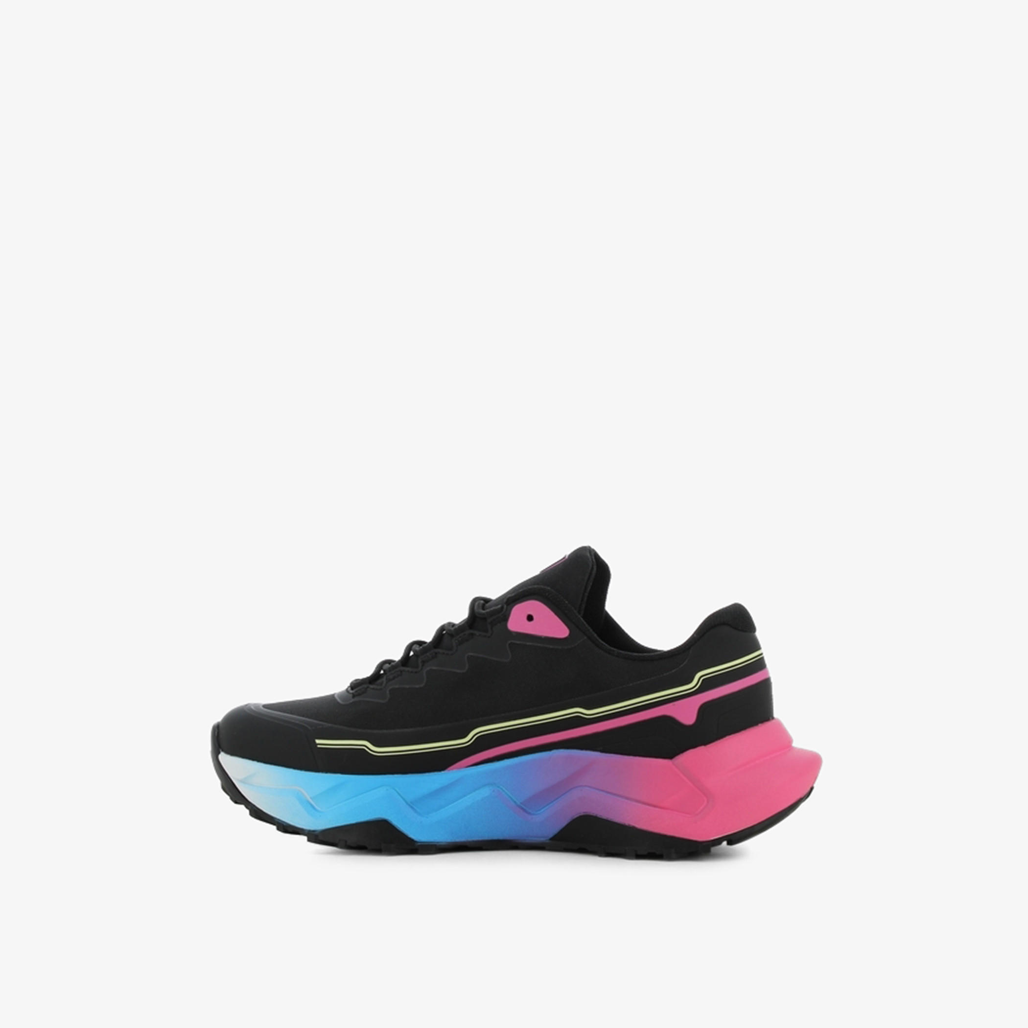 SJ Women's Colourblock Lace-Up Low Ankle Sneakers-women-shoes-sneakers-image-5