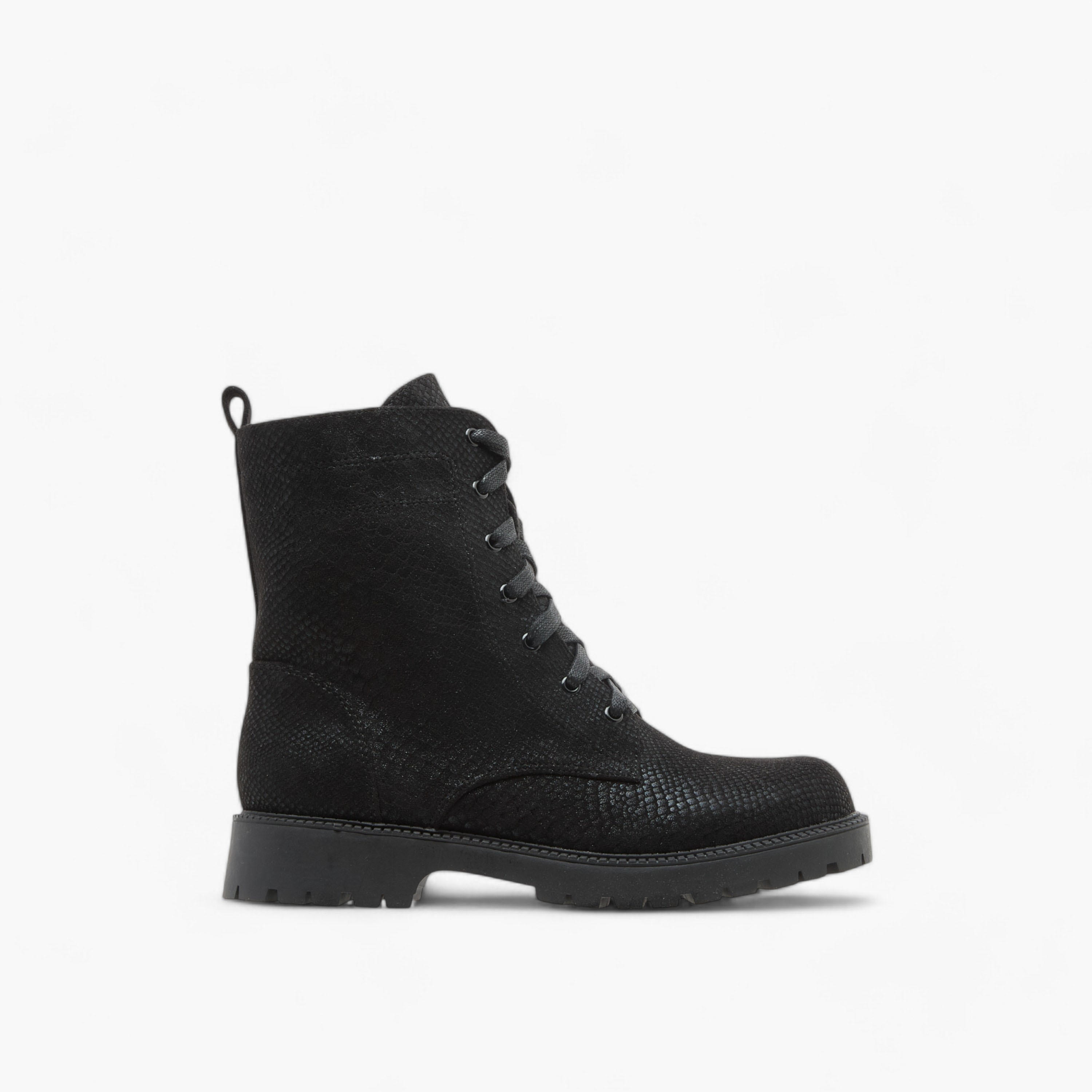 Celeste Women's Textured High Shaft Boots with Zip Closure-women-shoes-boots-image-3