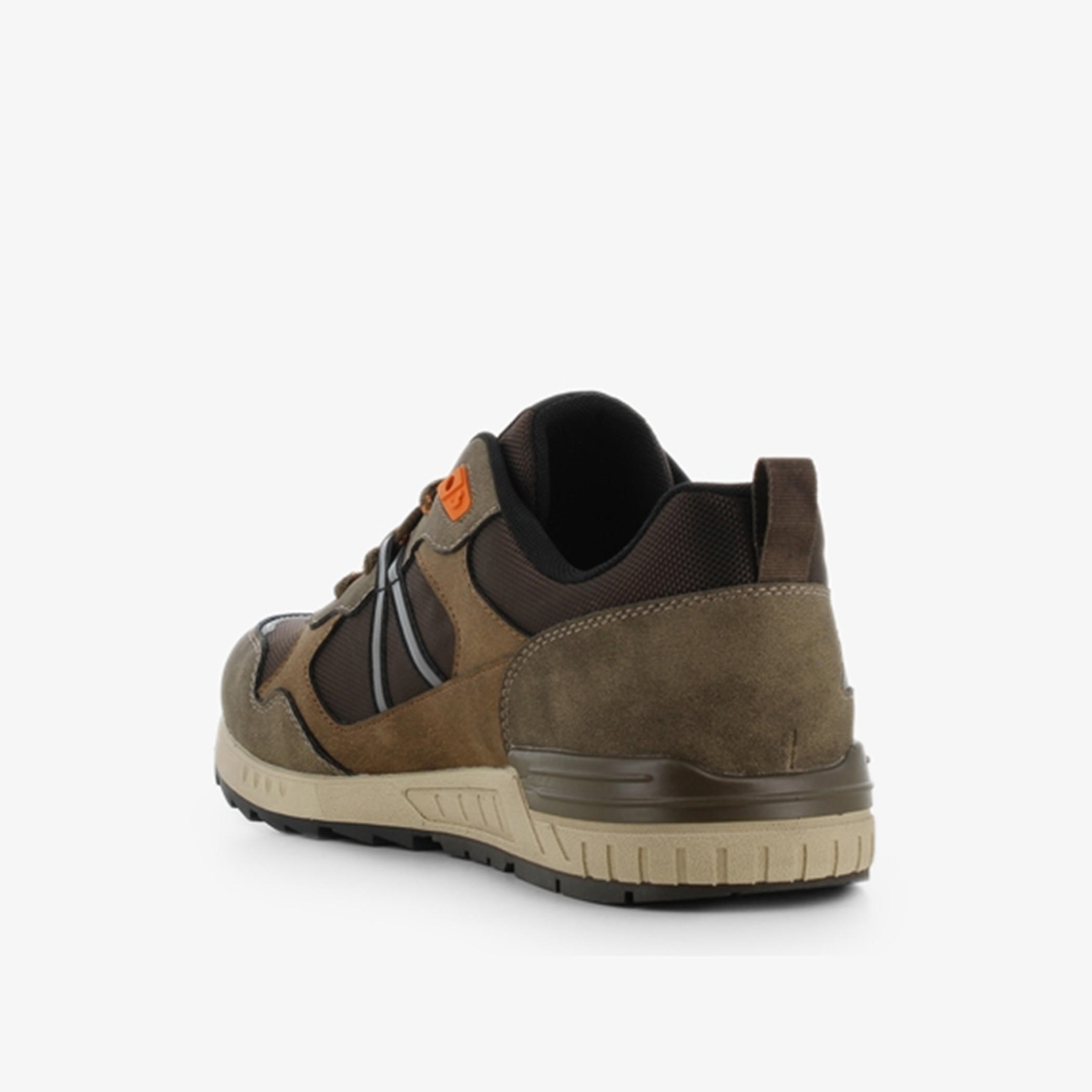 SJ Men's Panelled Lace-Up Low Ankle Sneakers-men-shoes-sneakers-image-4