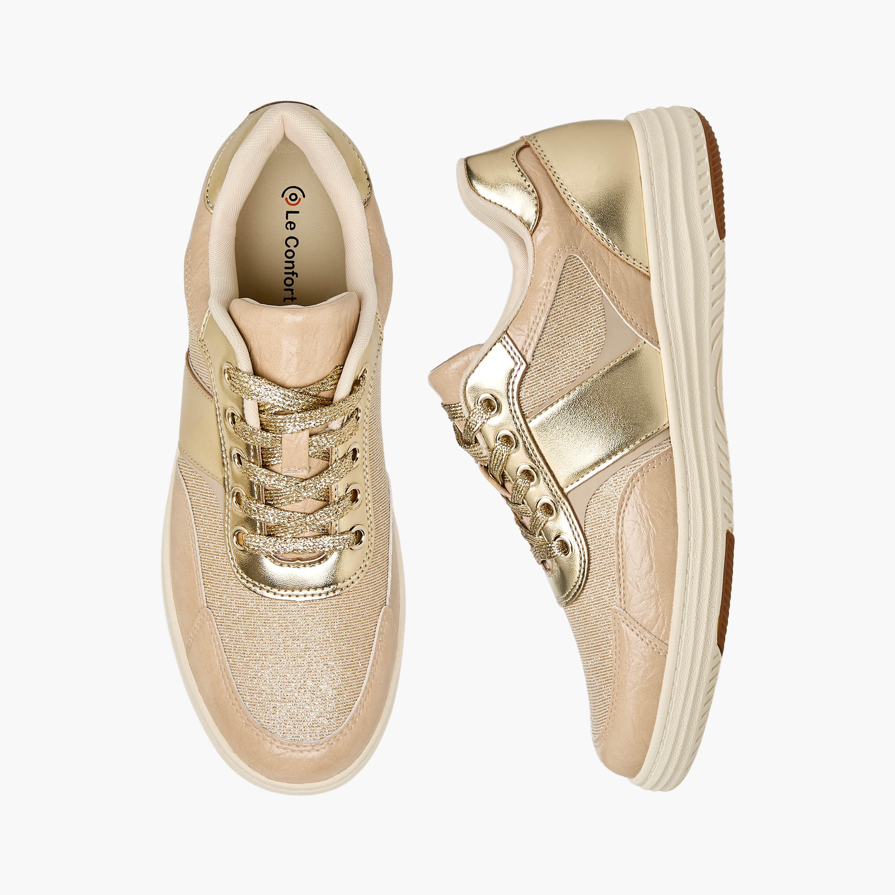 Le Confort Women Lace-Up Sneakers-women-shoes-sneakers-image-1