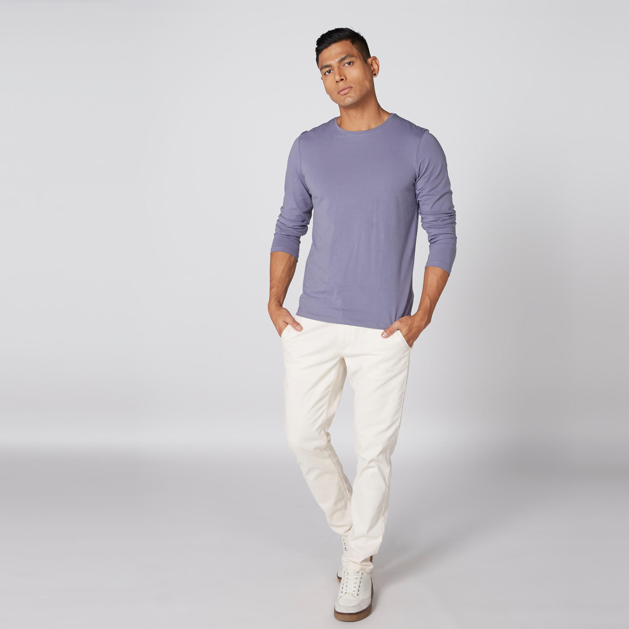 Round Neck T-Shirt with Long Sleeves-men-clothing-tshirtsandpolos-tshirts-image-3
