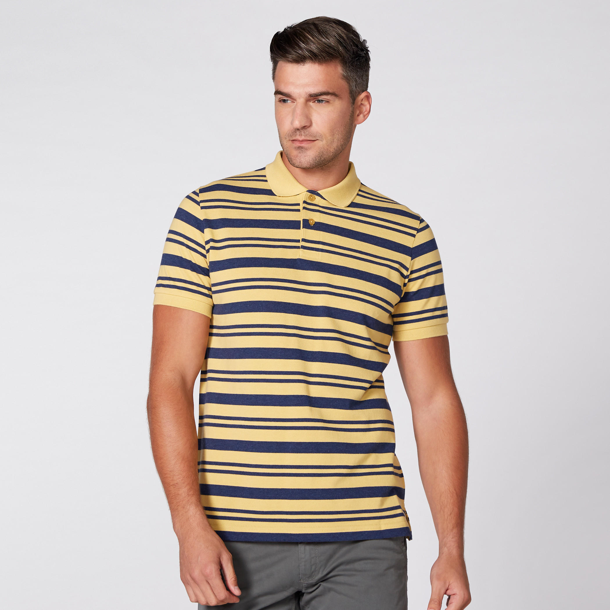 تيشيرت مقلّم بياقة بولو وأكمام قصيرة-men-clothing-tshirtsandpolos-tshirts-image-5