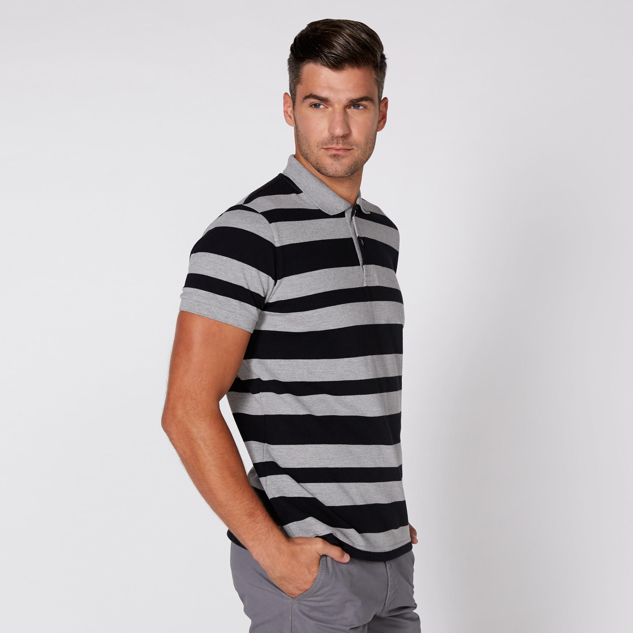 قميص مقلّم بياقة بولو وأكمام قصيرة-men-clothing-tshirtsandpolos-tshirts-image-3