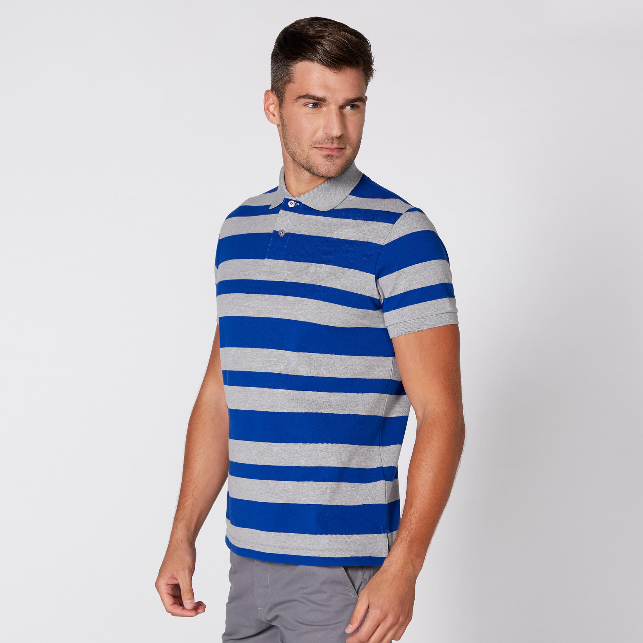 قميص مقلّم بياقة بولو وأكمام قصيرة-men-clothing-tshirtsandpolos-tshirts-image-5