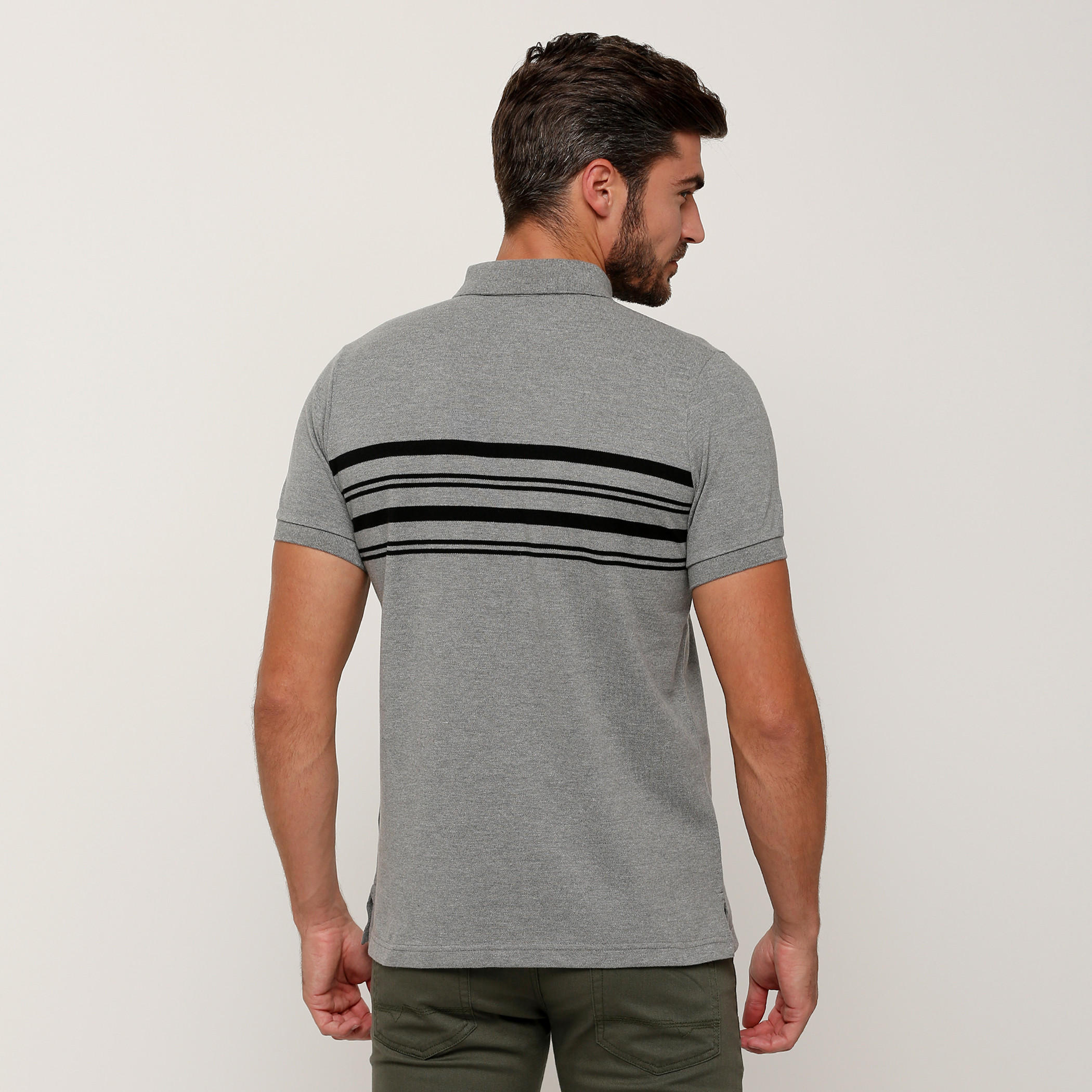 تيشيرت مقلّم بياقة بولو وأكمام قصيرة-men-clothing-tshirtsandpolos-tshirts-image-2