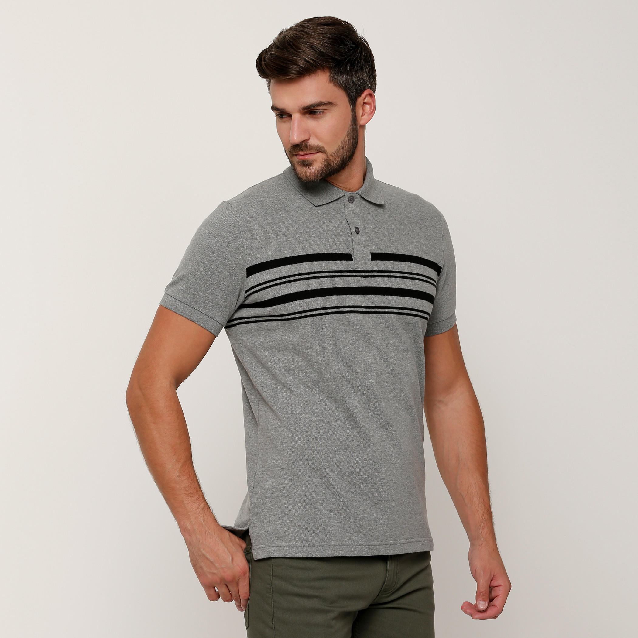 تيشيرت مقلّم بياقة بولو وأكمام قصيرة-men-clothing-tshirtsandpolos-tshirts-image-3
