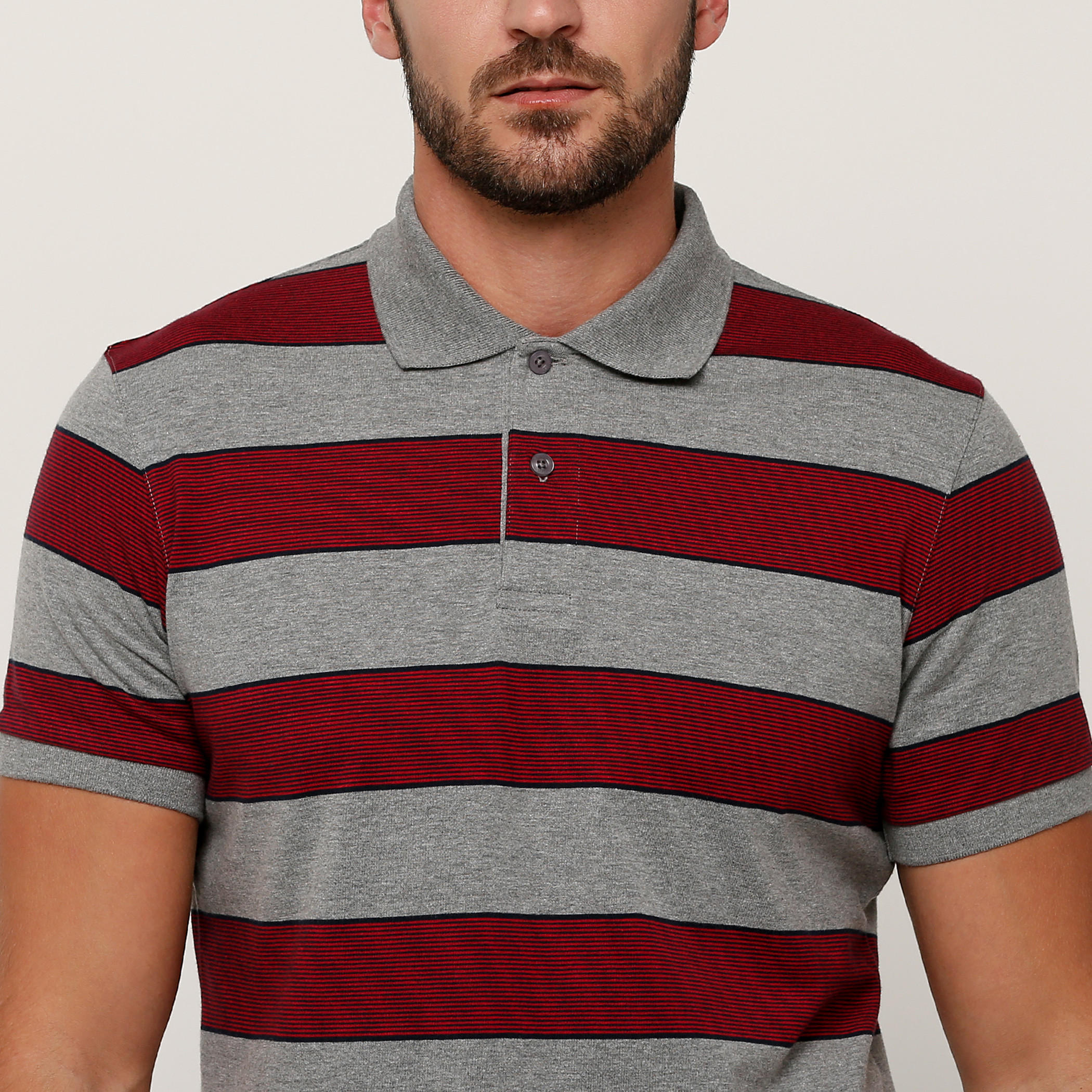 تيشيرت مقلّم بياقة بولو وأكمام قصيرة-men-clothing-tshirtsandpolos-tshirts-image-4