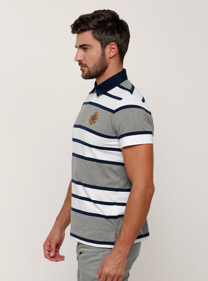 تيشيرت مقلّم بياقة بولو وأكمام قصيرة-men-clothing-tshirtsandpolos-tshirts-image-3