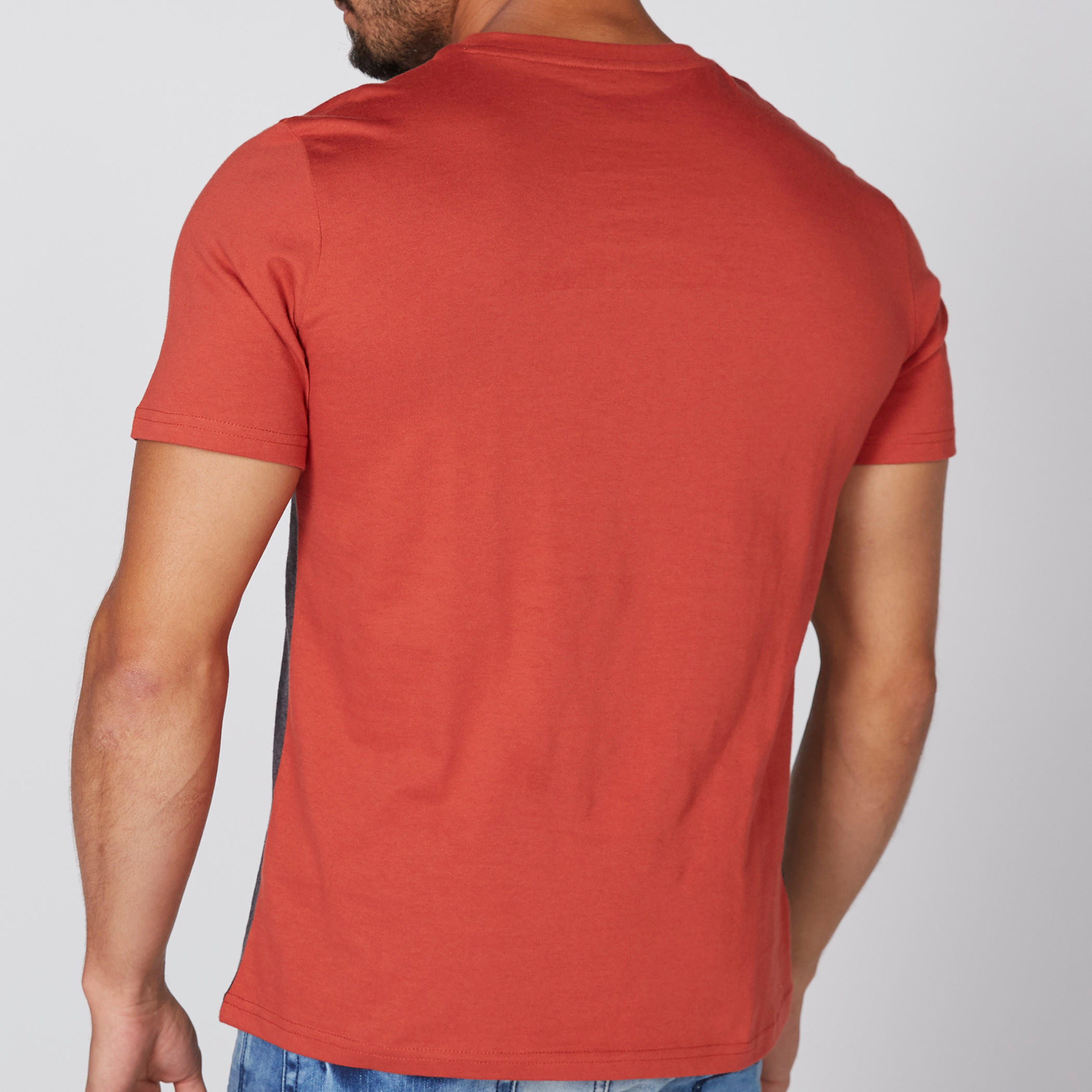 Round Neck T-Shirt with Short Sleeves-men-clothing-tshirtsandpolos-tshirts-image-4