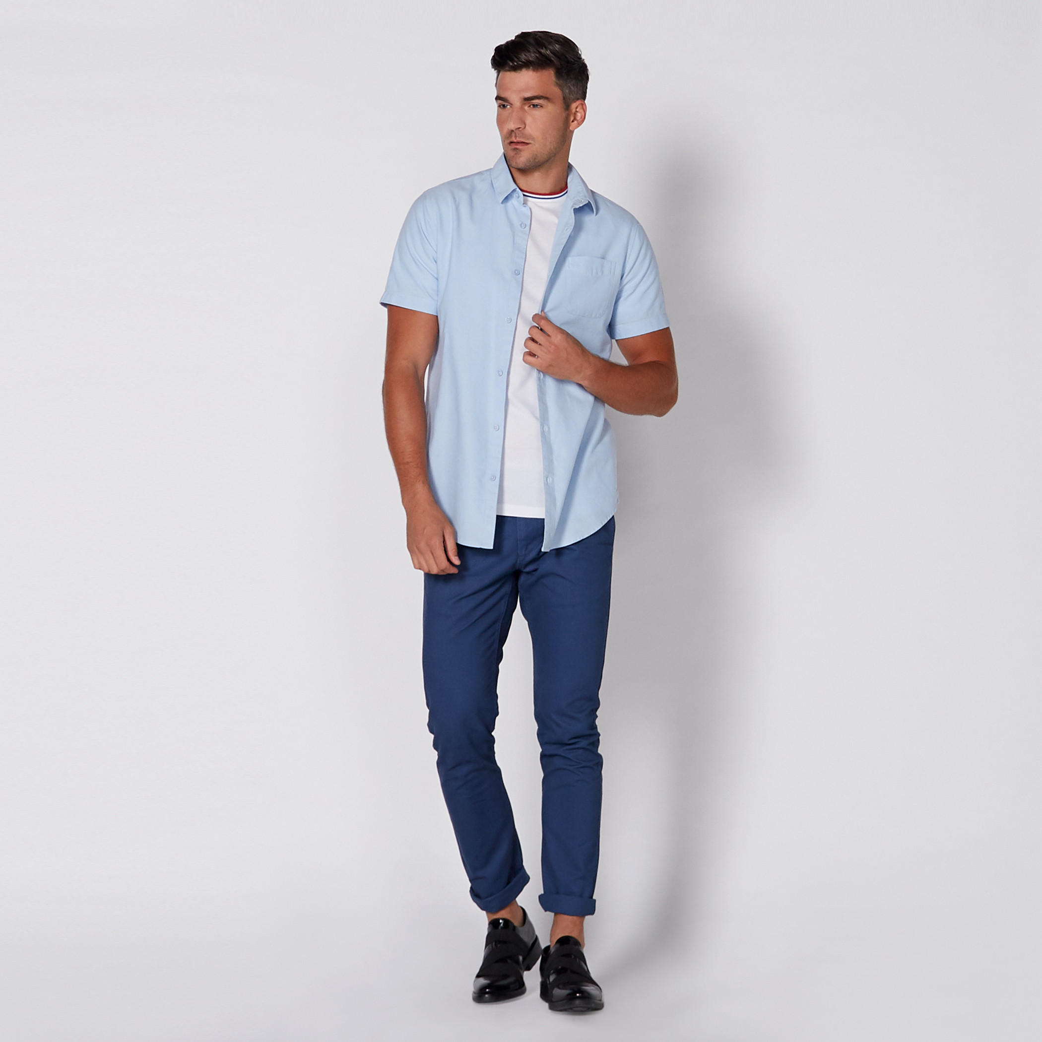 Short Sleeves Shirt with Complete Placket-men-clothing-tshirtsandpolos-tshirts-image-1