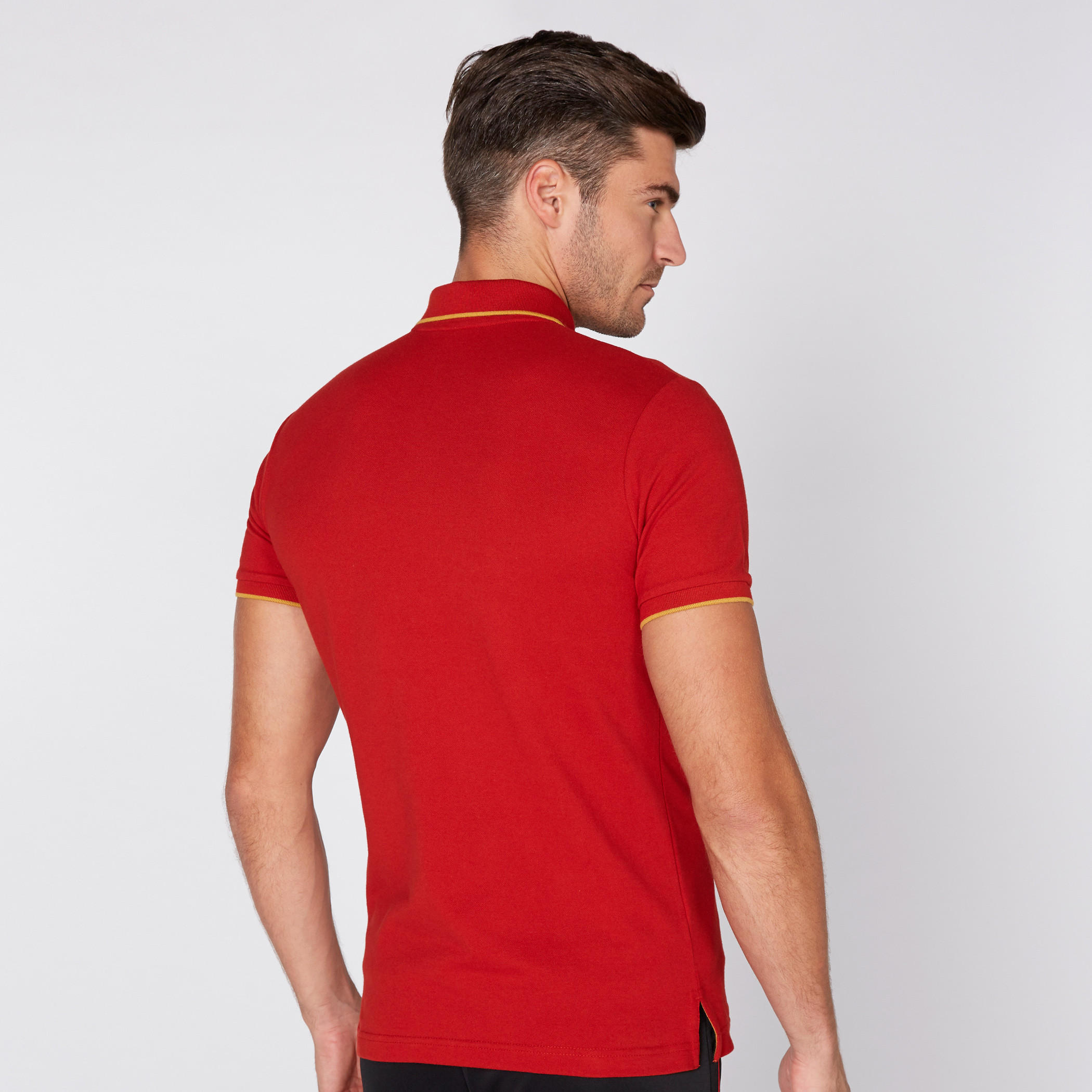 تيشيرت مطرّز بياقة بولو وأكمام قصيرة-men-clothing-tshirtsandpolos-tshirts-image-3