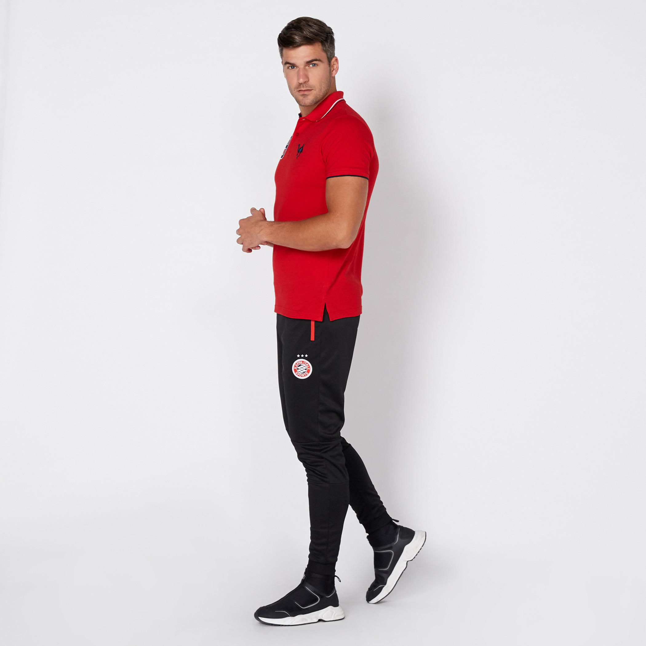 تيشيرت مطرّز بياقة بولو وأكمام قصيرة-men-clothing-tshirtsandpolos-tshirts-image-2