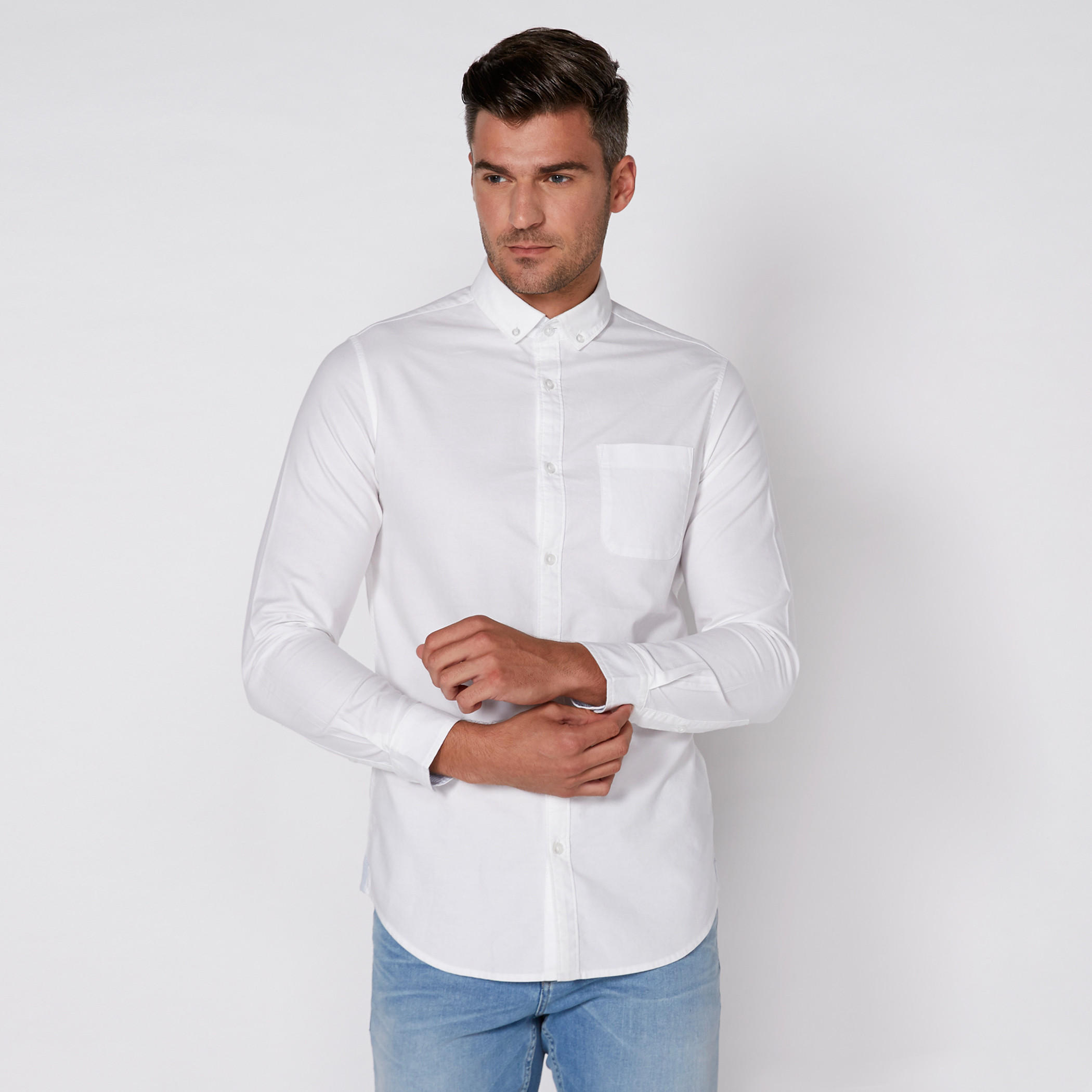 Long Sleeves Shirt with Complete Placket-men-clothing-shirts-image-1