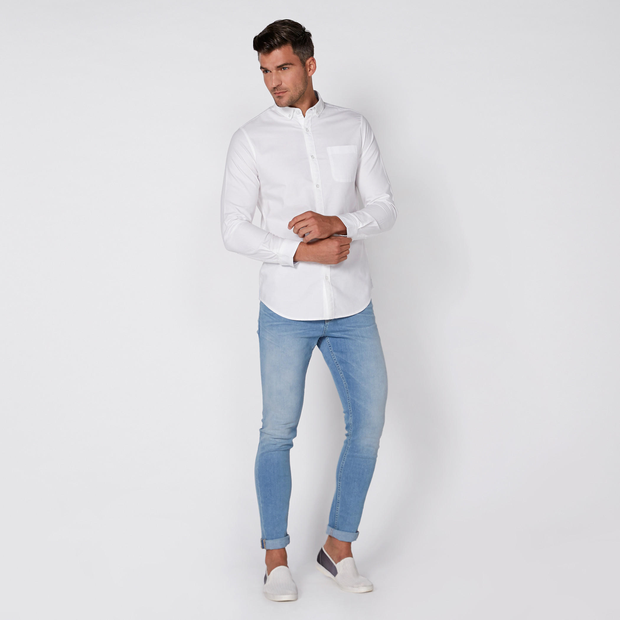 Long Sleeves Shirt with Complete Placket-men-clothing-shirts-image-2