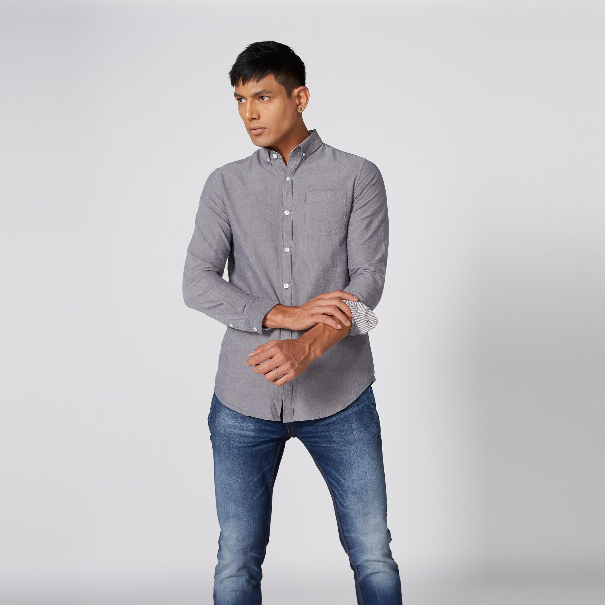 Long Sleeves Shirt with Complete Placket-men-clothing-shirts-image-1