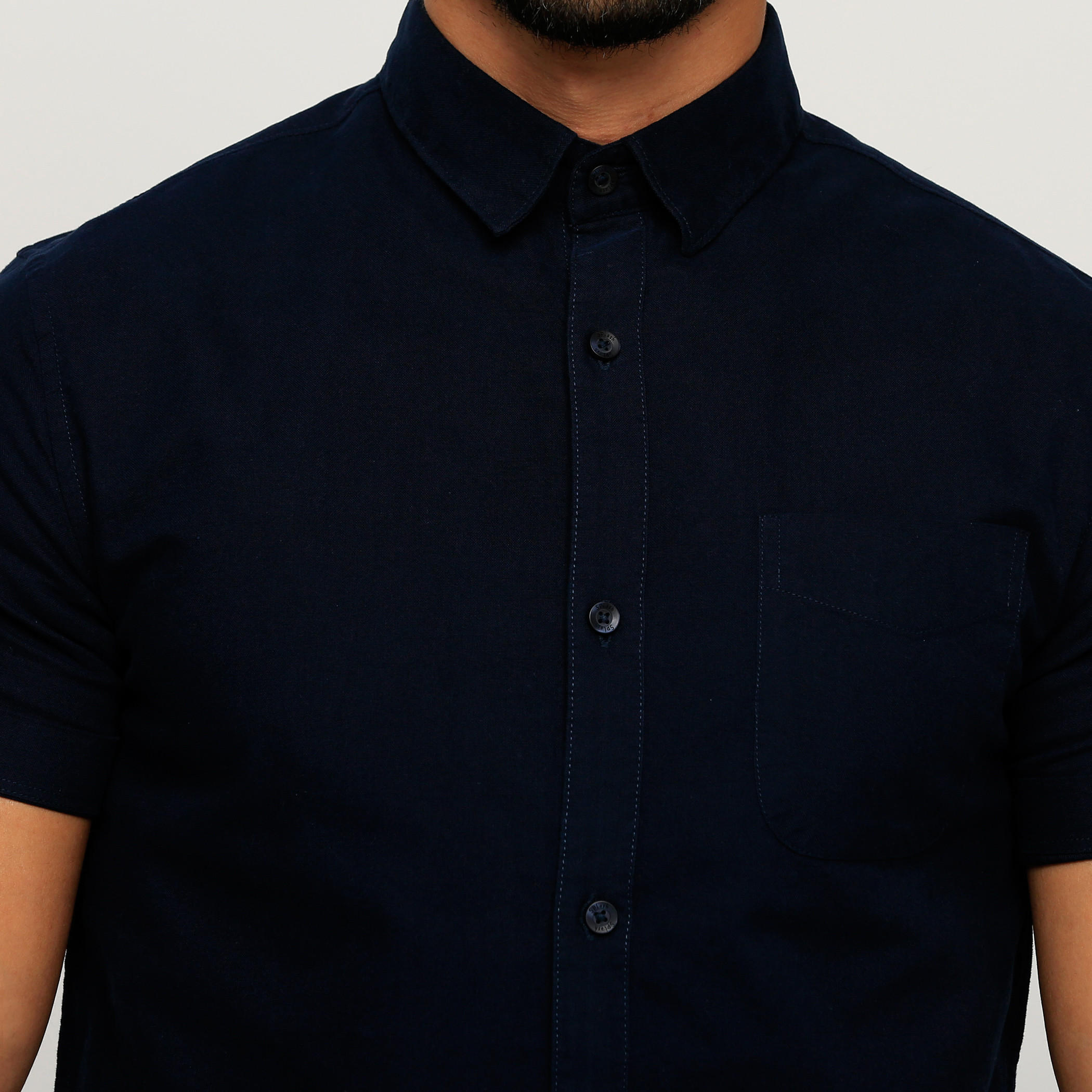 Short Sleeves Shirt with Complete Placket-men-clothing-shirts-image-4