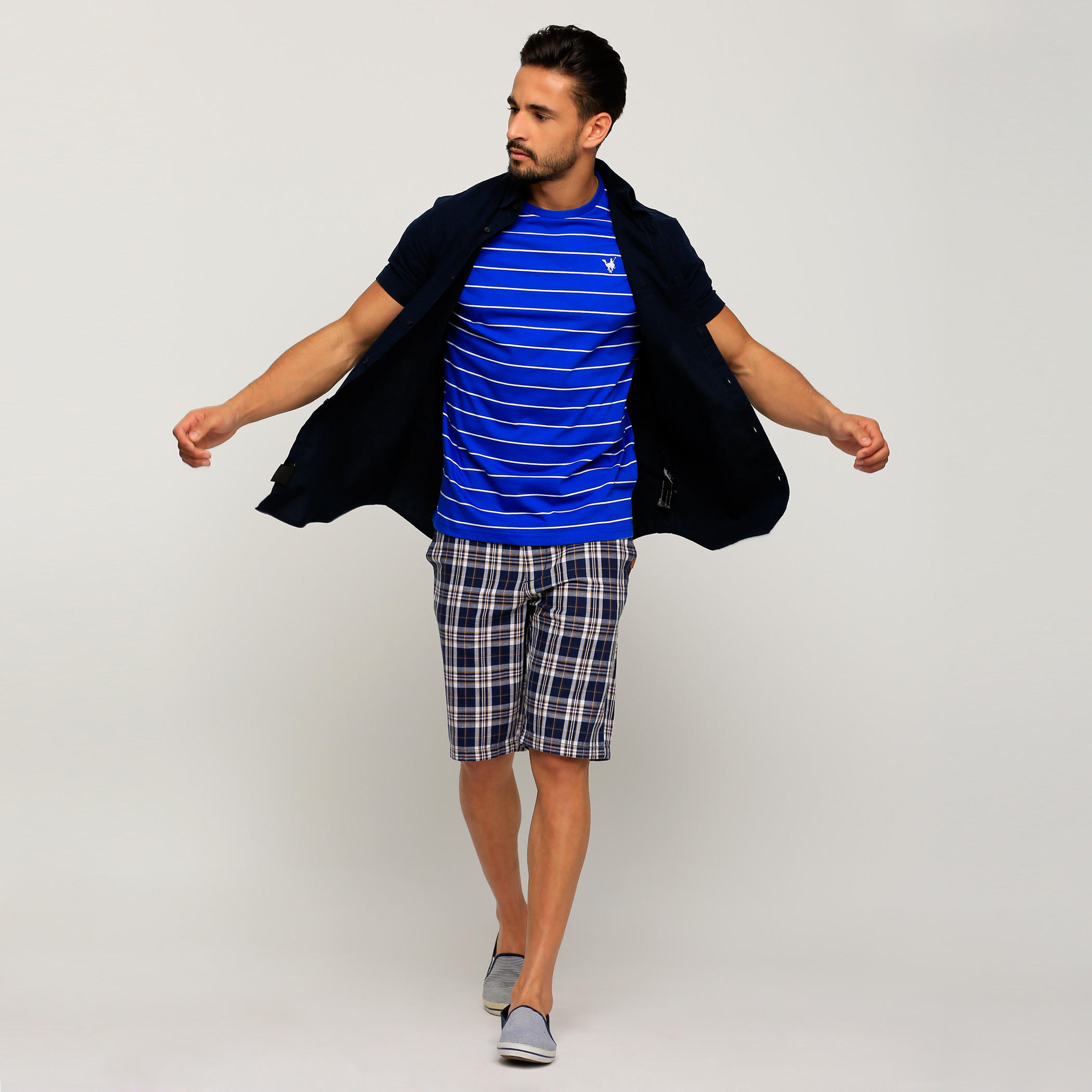 Short Sleeves Shirt with Complete Placket-men-clothing-shirts-image-5
