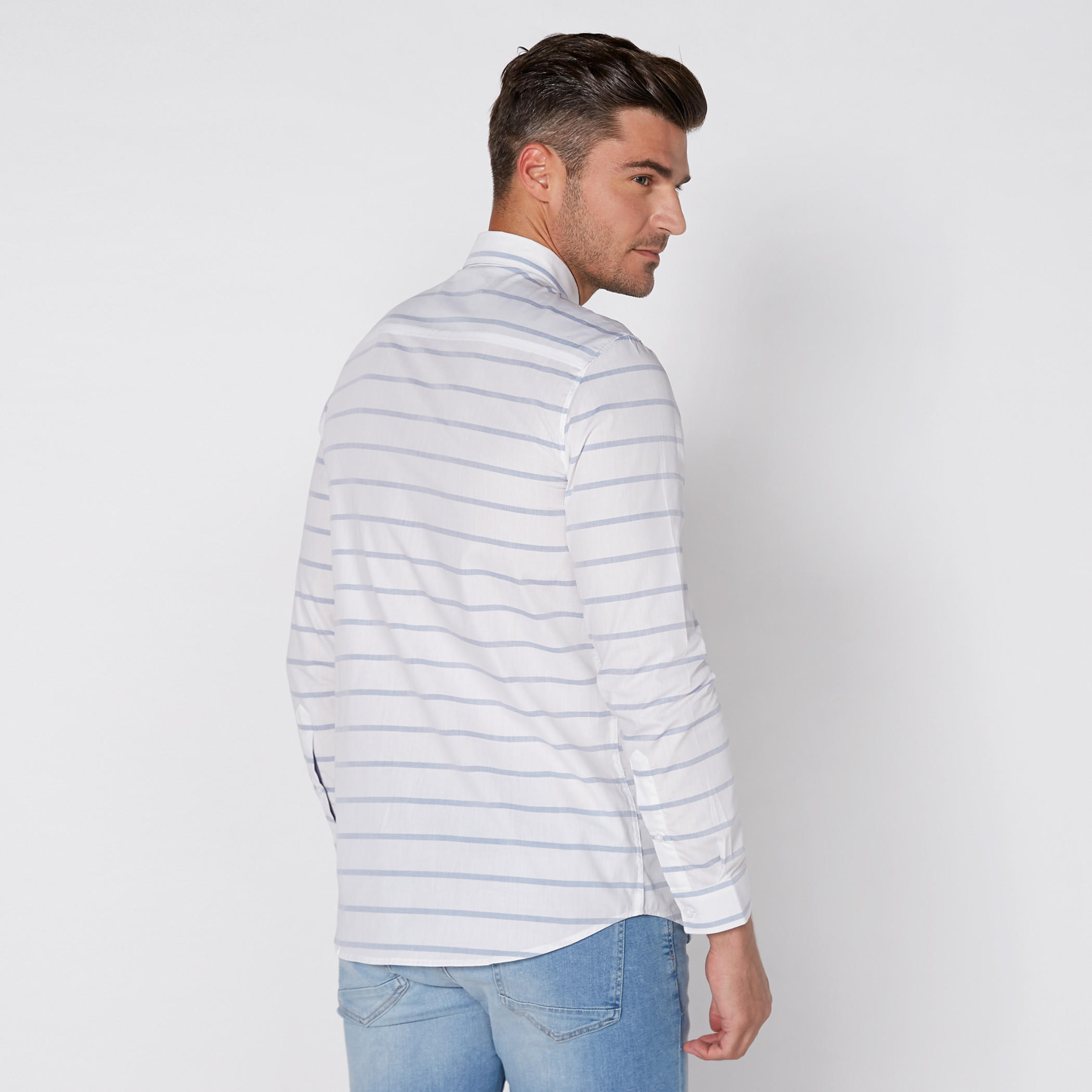 قميص مقلّم بأكمام طويلة وأزرار-men-clothing-shirts-image-1
