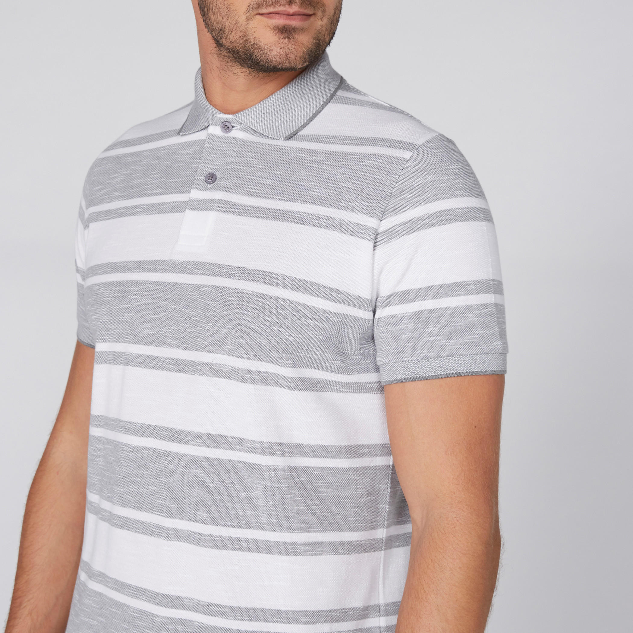 تيشيرت مقلّم بياقة بولو وأكمام قصيرة-men-clothing-tshirtsandpolos-tshirts-image-3