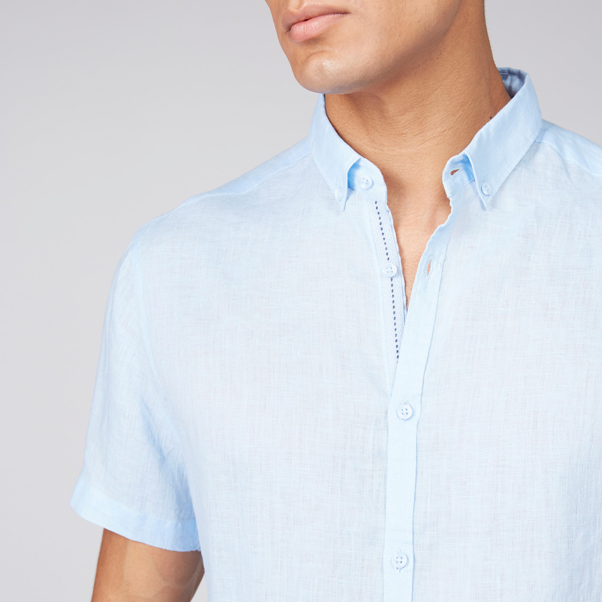 قميص بأكمام قصيرة وأزرار-men-clothing-shirts-image-4