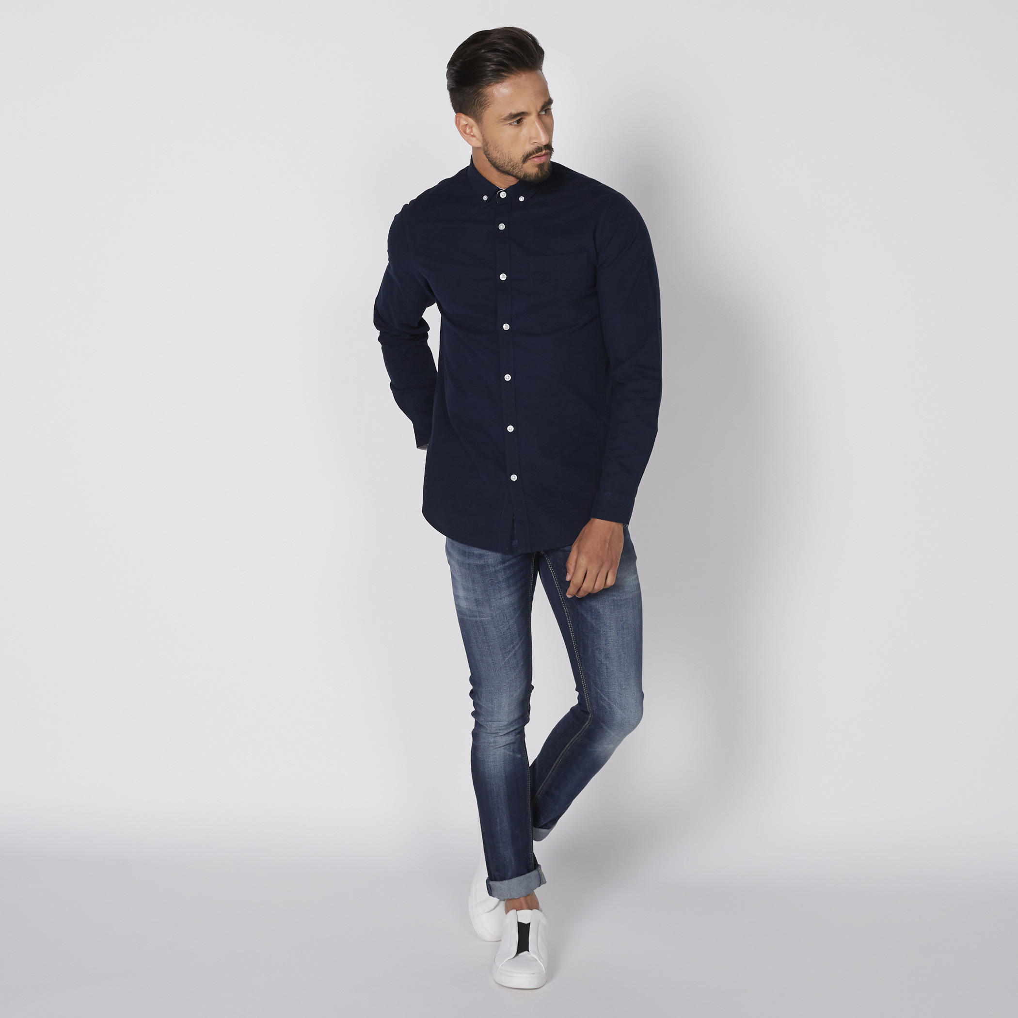 قميص بأكمام طويلة وأزرار-men-clothing-shirts-image-3