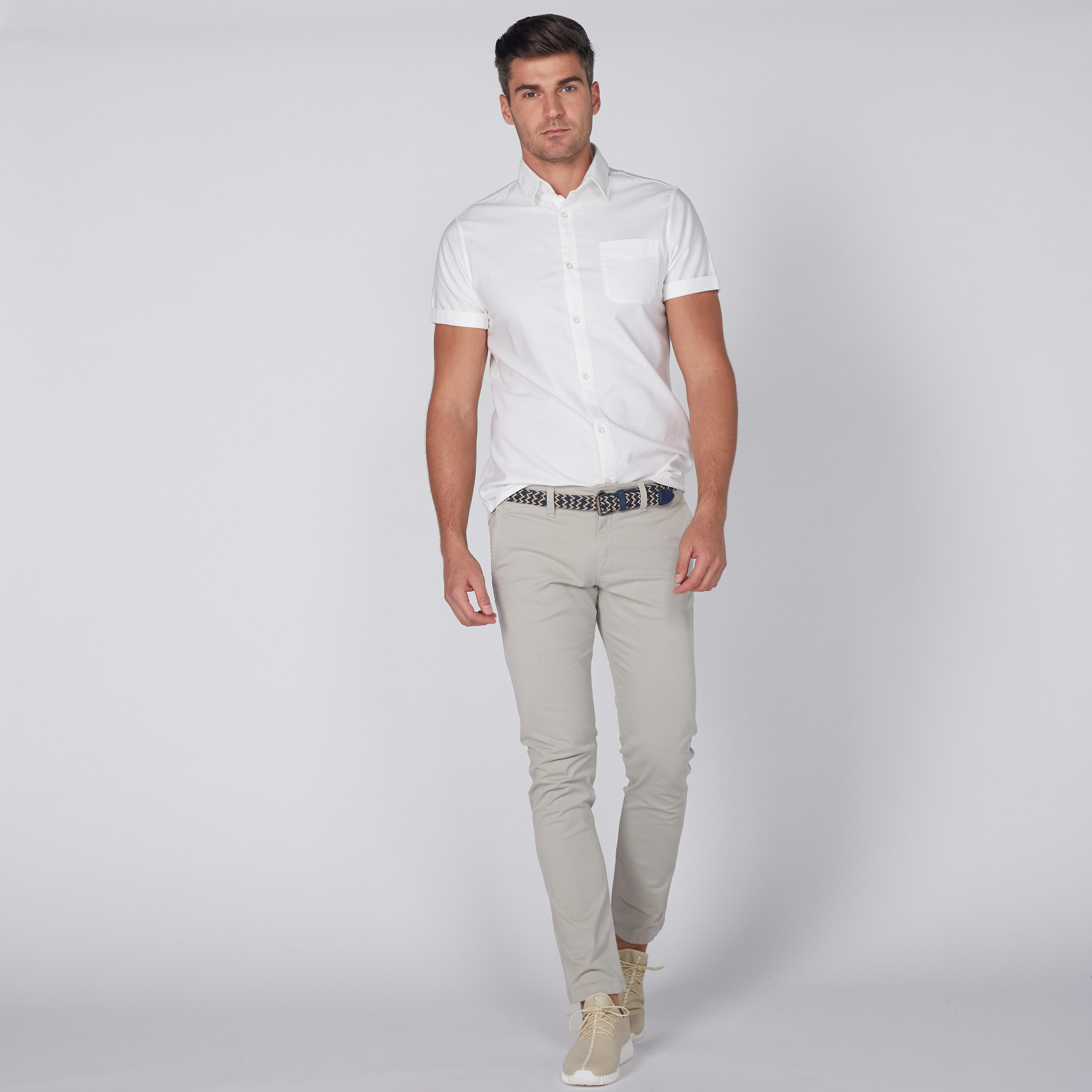 Short Sleeves Shirt with Complete Placket-men-clothing-shirts-image-1