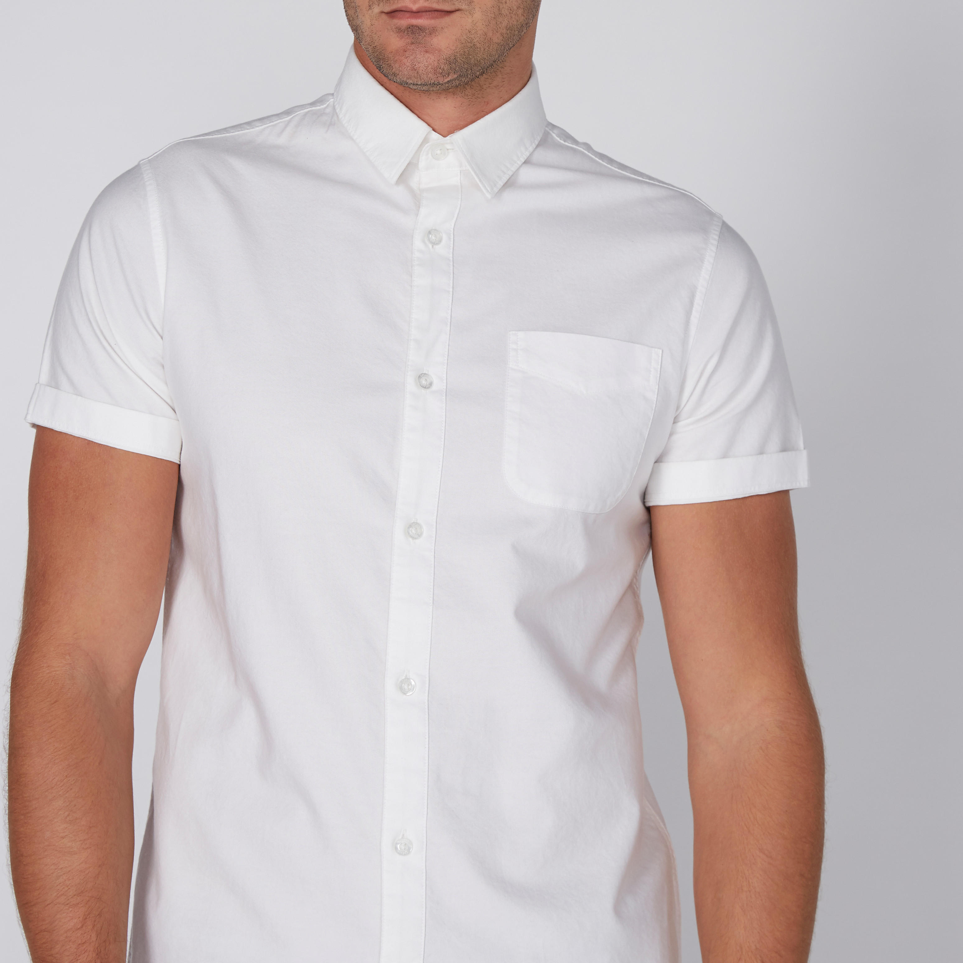 Short Sleeves Shirt with Complete Placket-men-clothing-shirts-image-3