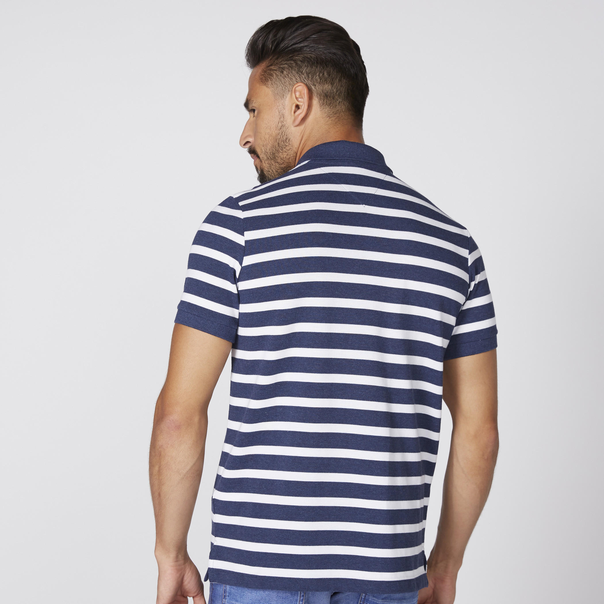 تيشيرت مقلّم بياقة بولو وأكمام قصيرة-men-clothing-tshirtsandpolos-polos-image-4