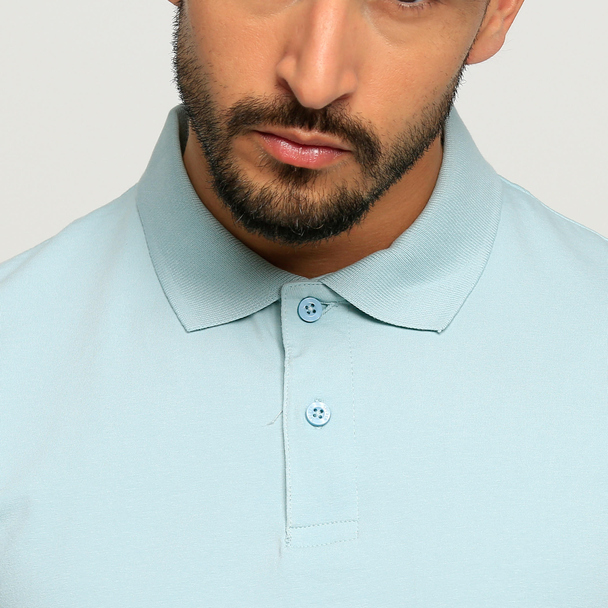 Polo Neck T-Shirt with Short Sleeves-men-clothing-tshirtsandpolos-tshirts-image-4