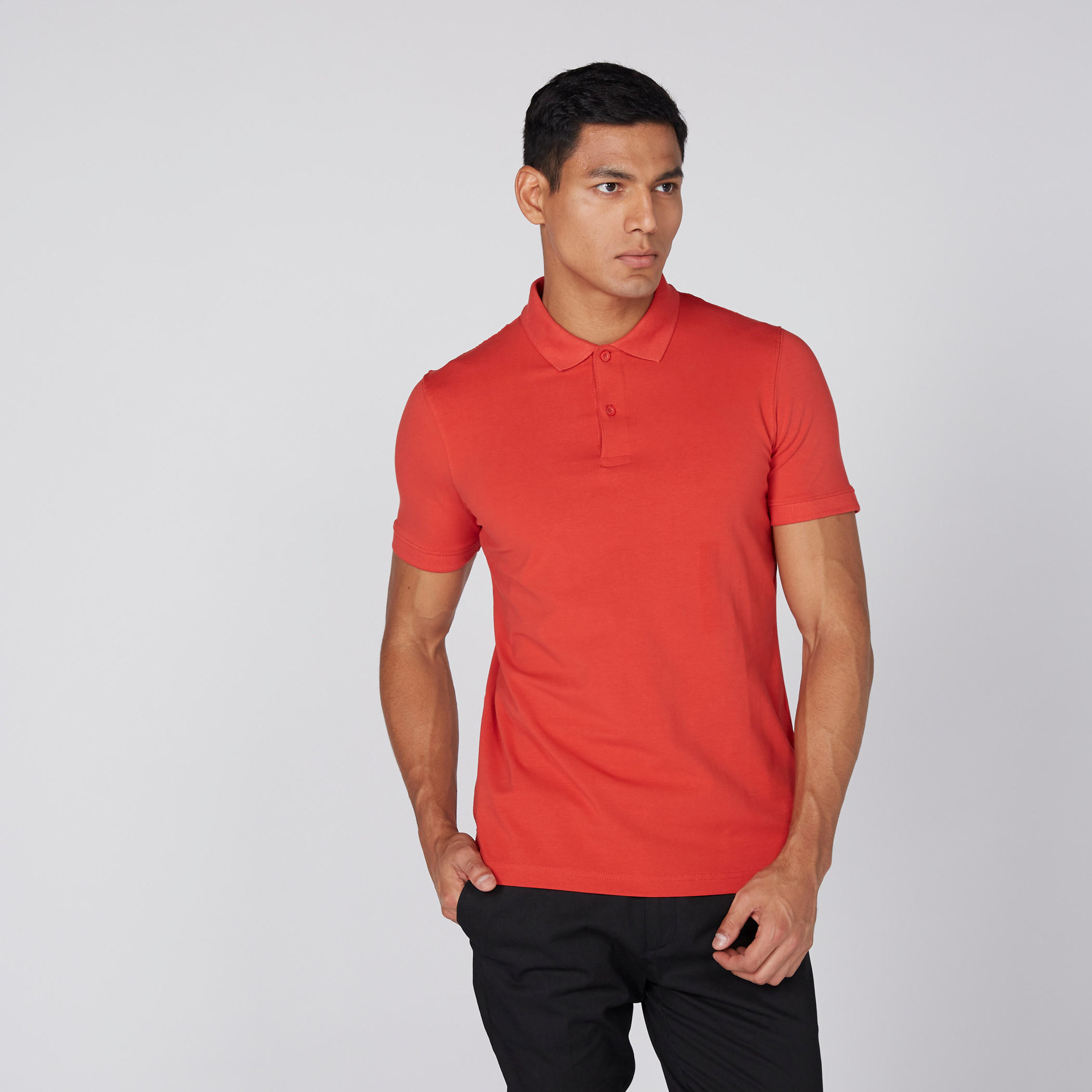 تيشيرت بياقة بولو وأكمام قصيرة-men-clothing-tshirtsandpolos-tshirts-image-1