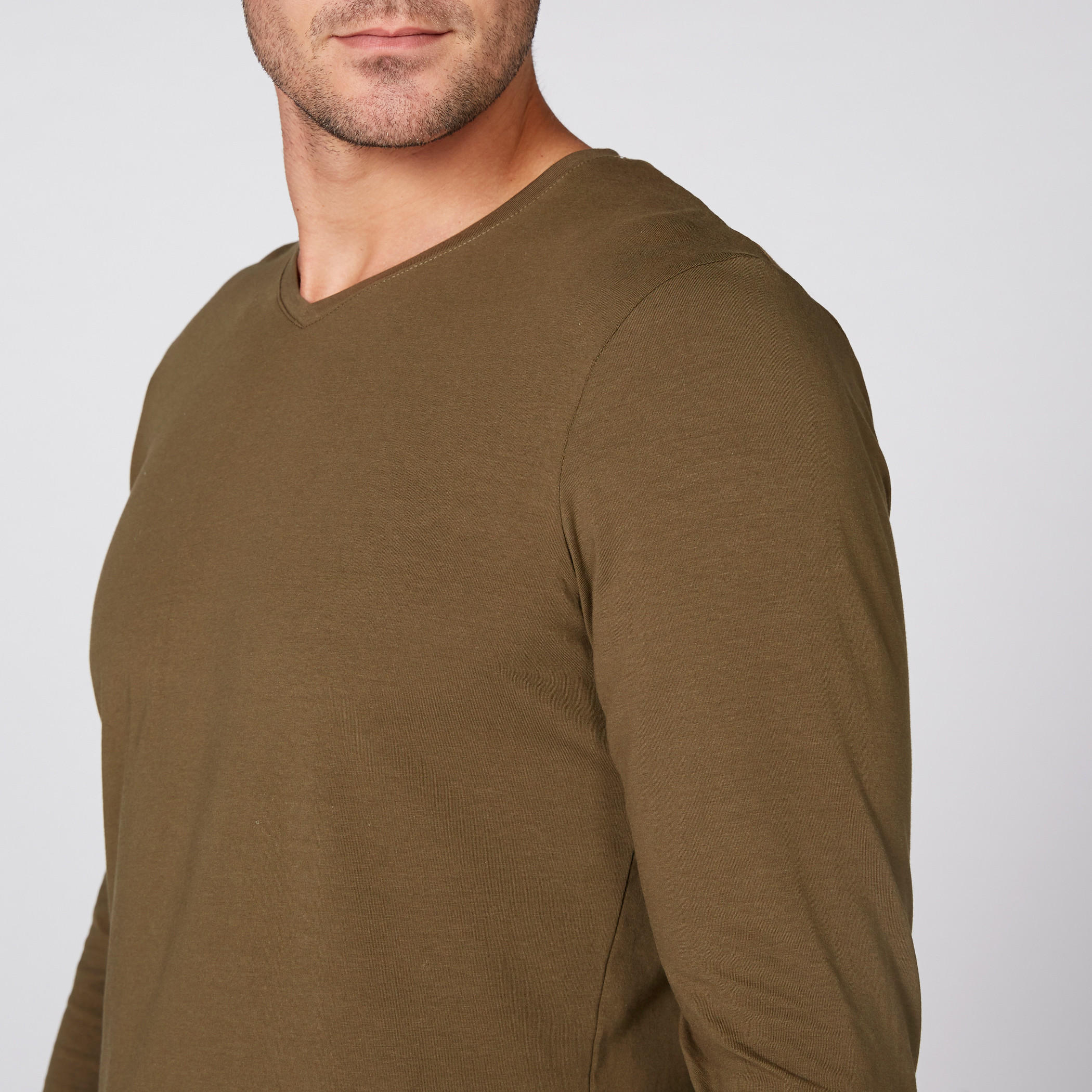 V-Neck T-Shirt with Long Sleeves-men-clothing-tshirtsandpolos-tshirts-image-3
