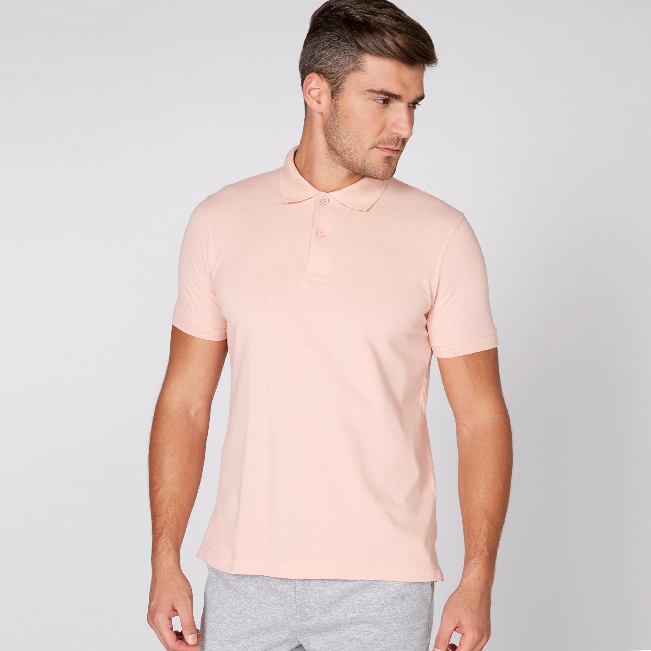 تيشيرت بأكمام قصيرة وياقة بولو-men-clothing-tshirtsandpolos-tshirts-image-5