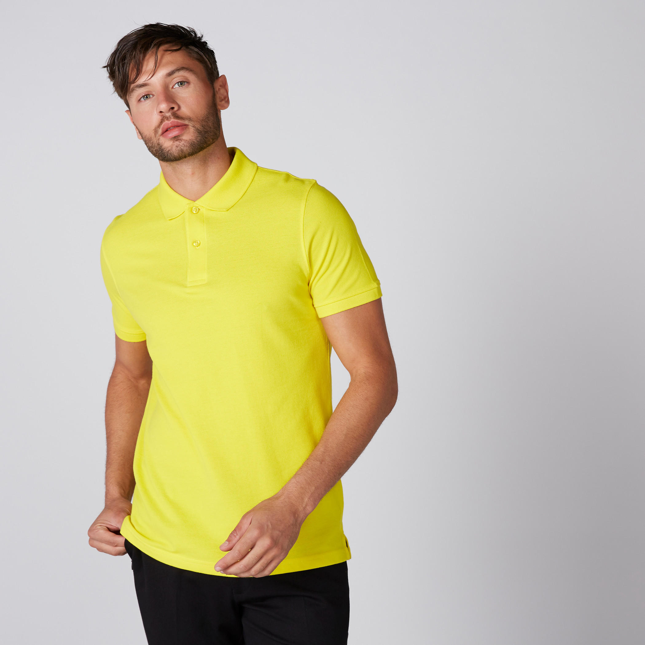 تيشيرت بياقة بولو وأكمام قصيرة-men-clothing-tshirtsandpolos-polos-image-1