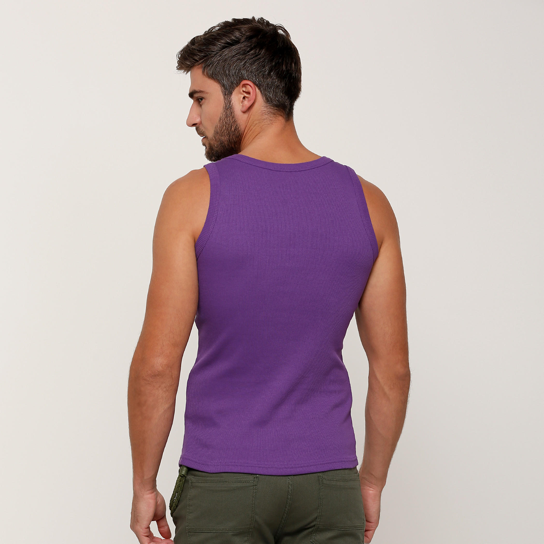 فيست بتصميم مضلع وياقة مستديرة-men-clothing-tshirtsandpolos-tshirts-image-12