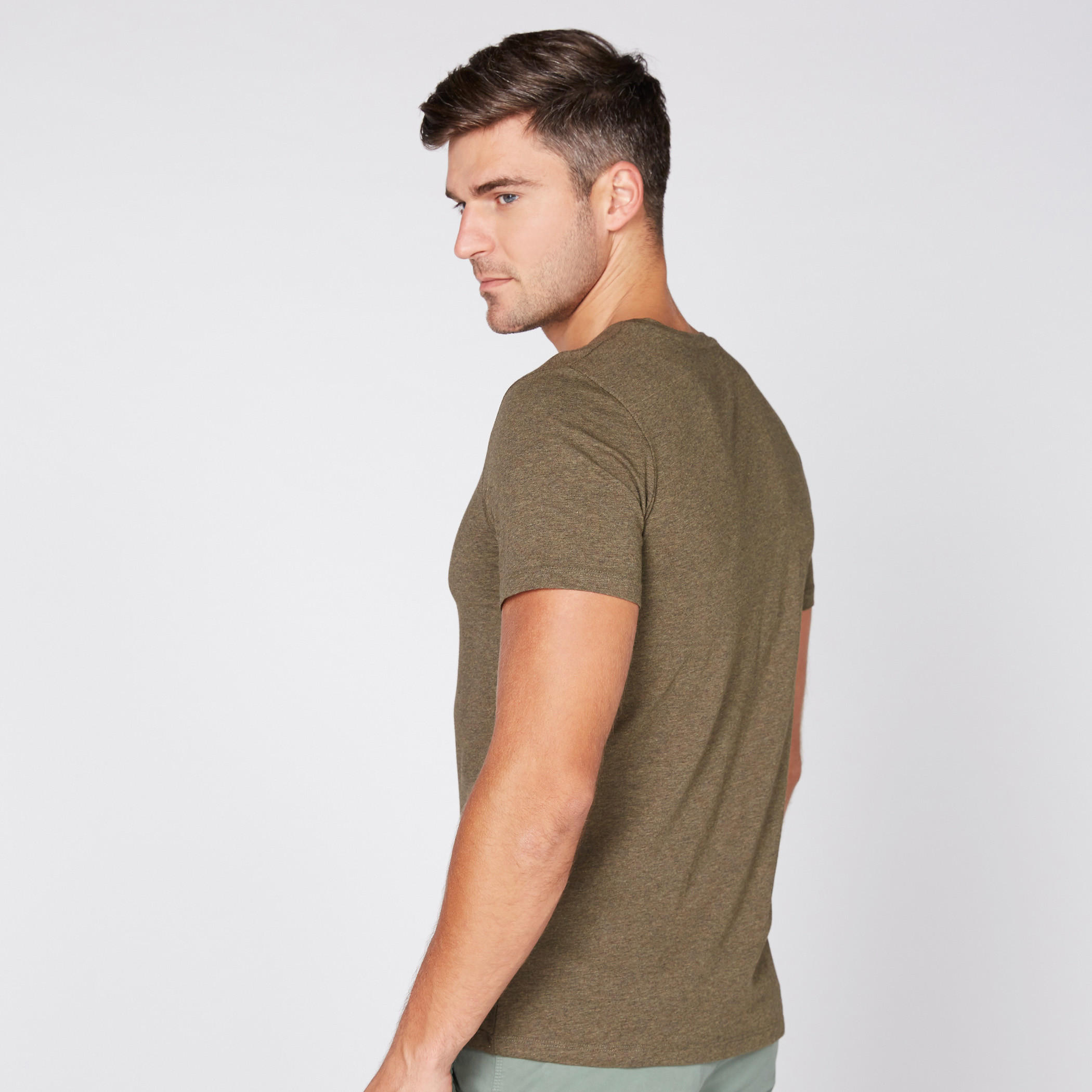 Round Neck T-Shirt with Short Sleeves-men-clothing-tshirtsandpolos-tshirts-image-4
