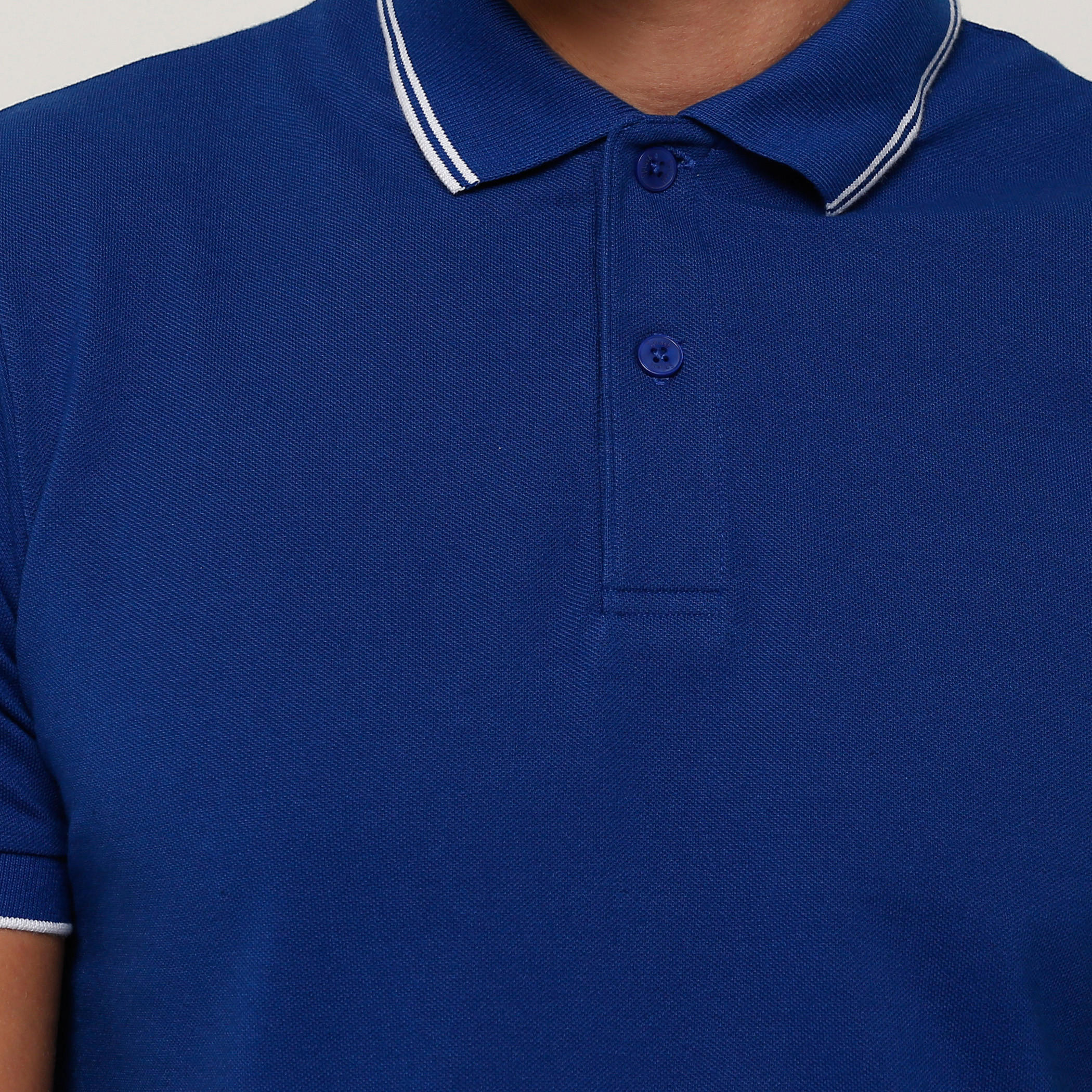 Polo Neck T-Shirt with Short Sleeves-men-clothing-tshirtsandpolos-tshirts-image-4