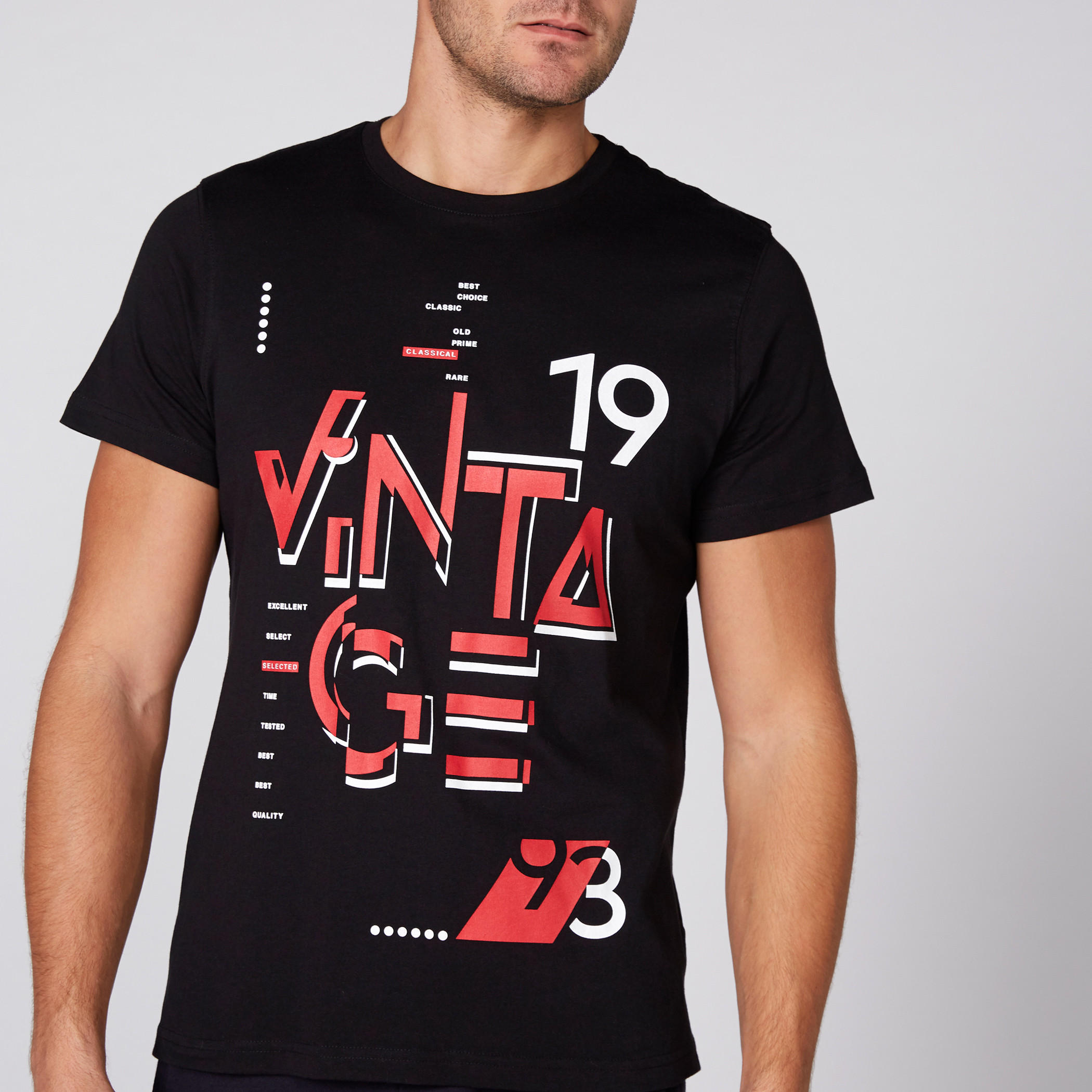 تيشيرت بياقة مستديرة وأكمام قصيرة مع طبعات-men-clothing-tshirtsandpolos-tshirts-image-3